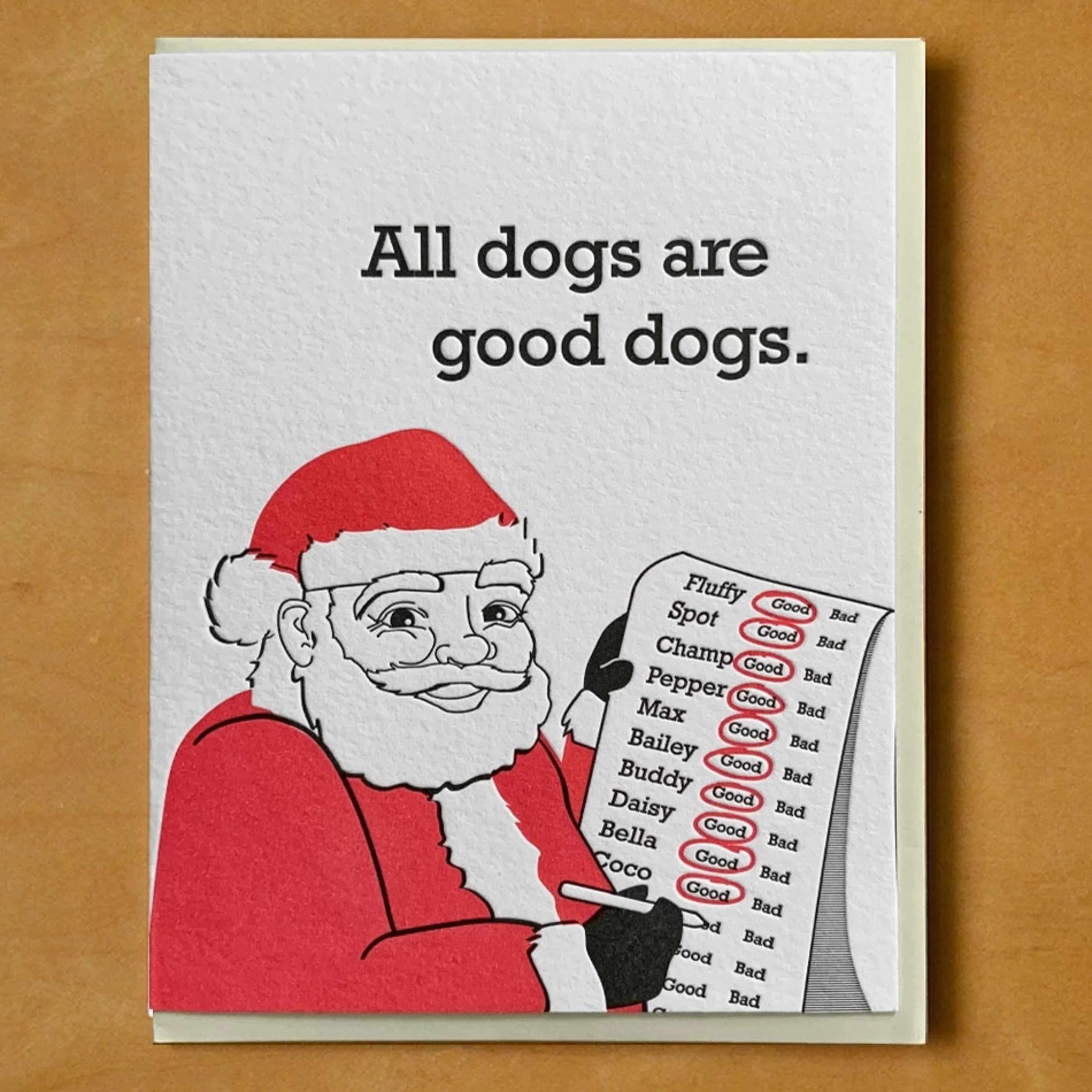 McBitterson's All Dogs Are Good Dogs Holiday Card Discount