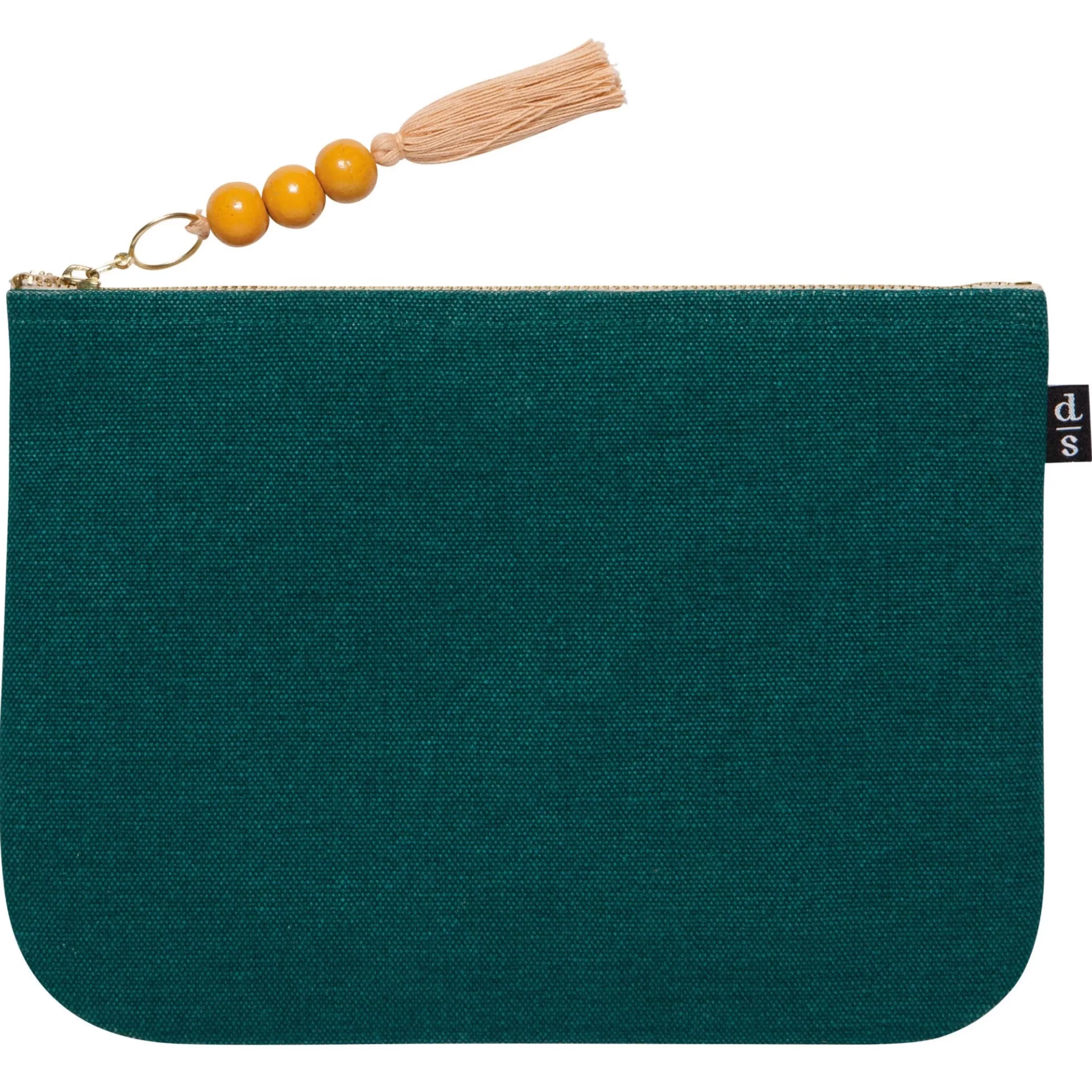 Danica Bags>Amulet Large Embroidered Zipper Pouch