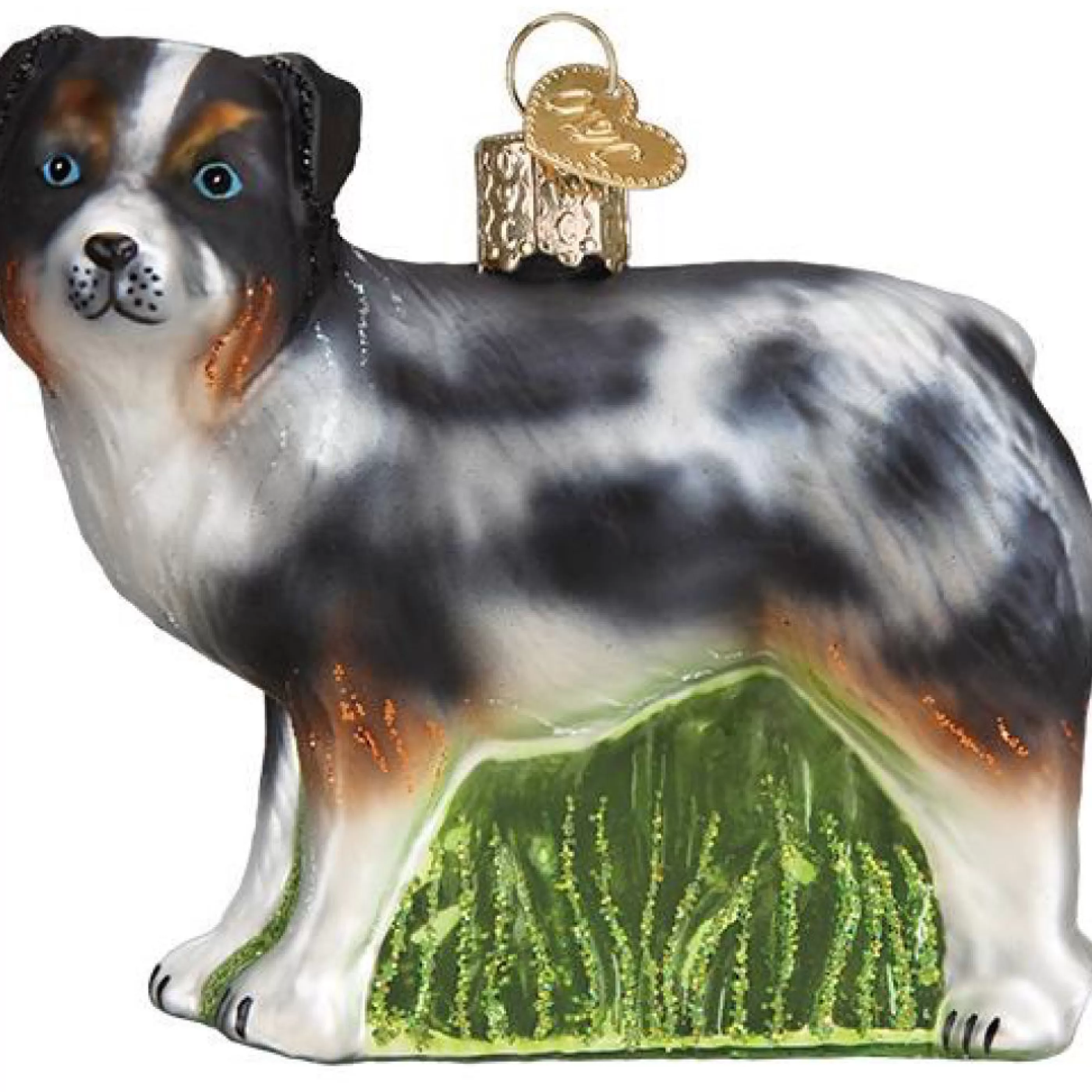 Old World Christmas Australian Shepherd Ornament Store