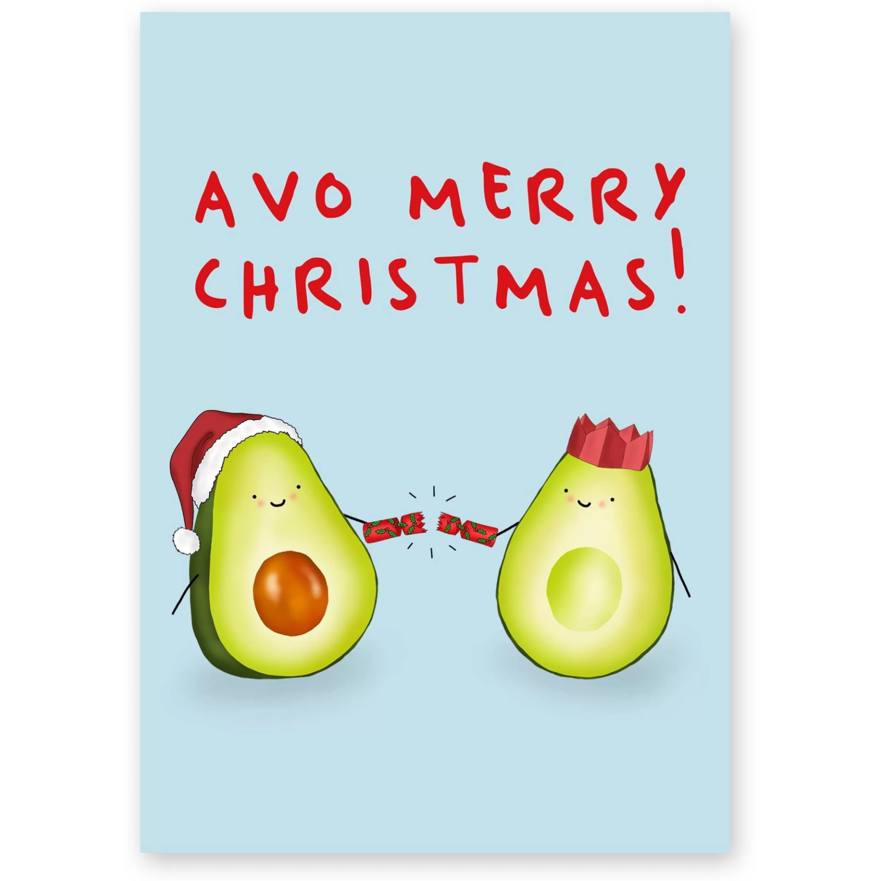 Central 23 Avocado Merry Christmas Card Shop