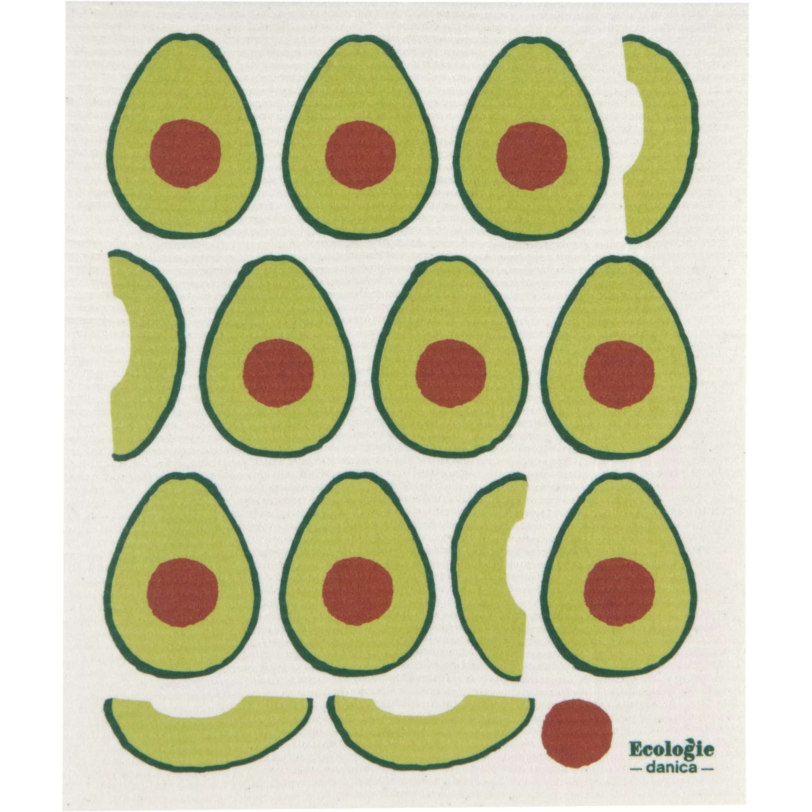 Danica Kitchen & Dining>Avocados Swedish Dish Towel