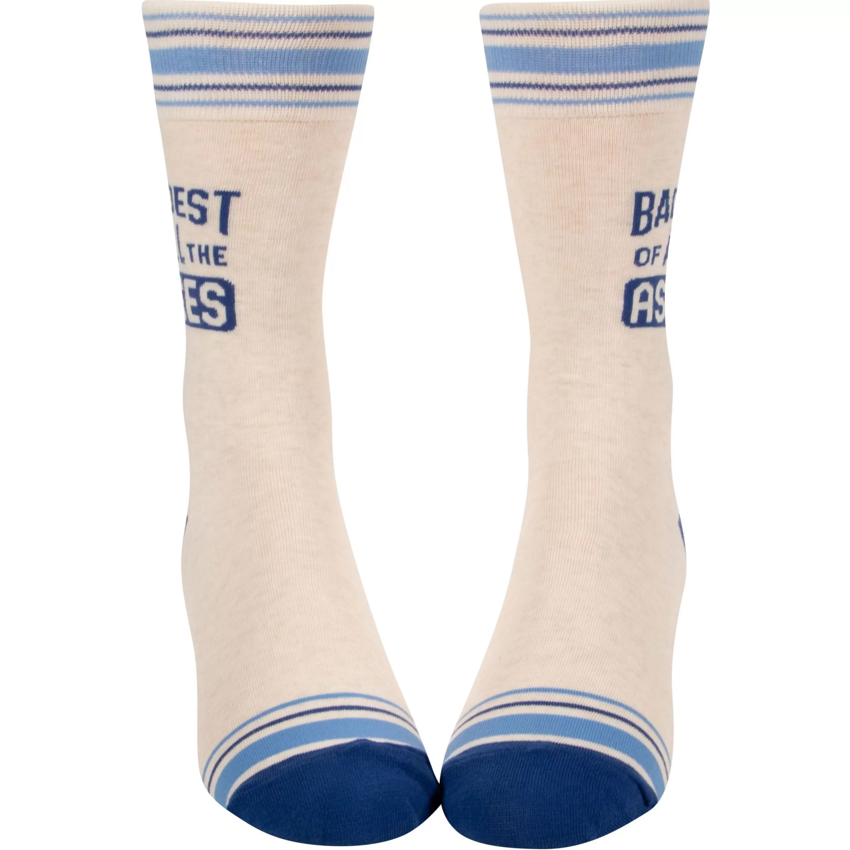 Blue Q Men's Socks>Baddest Of Asses Men's Socks