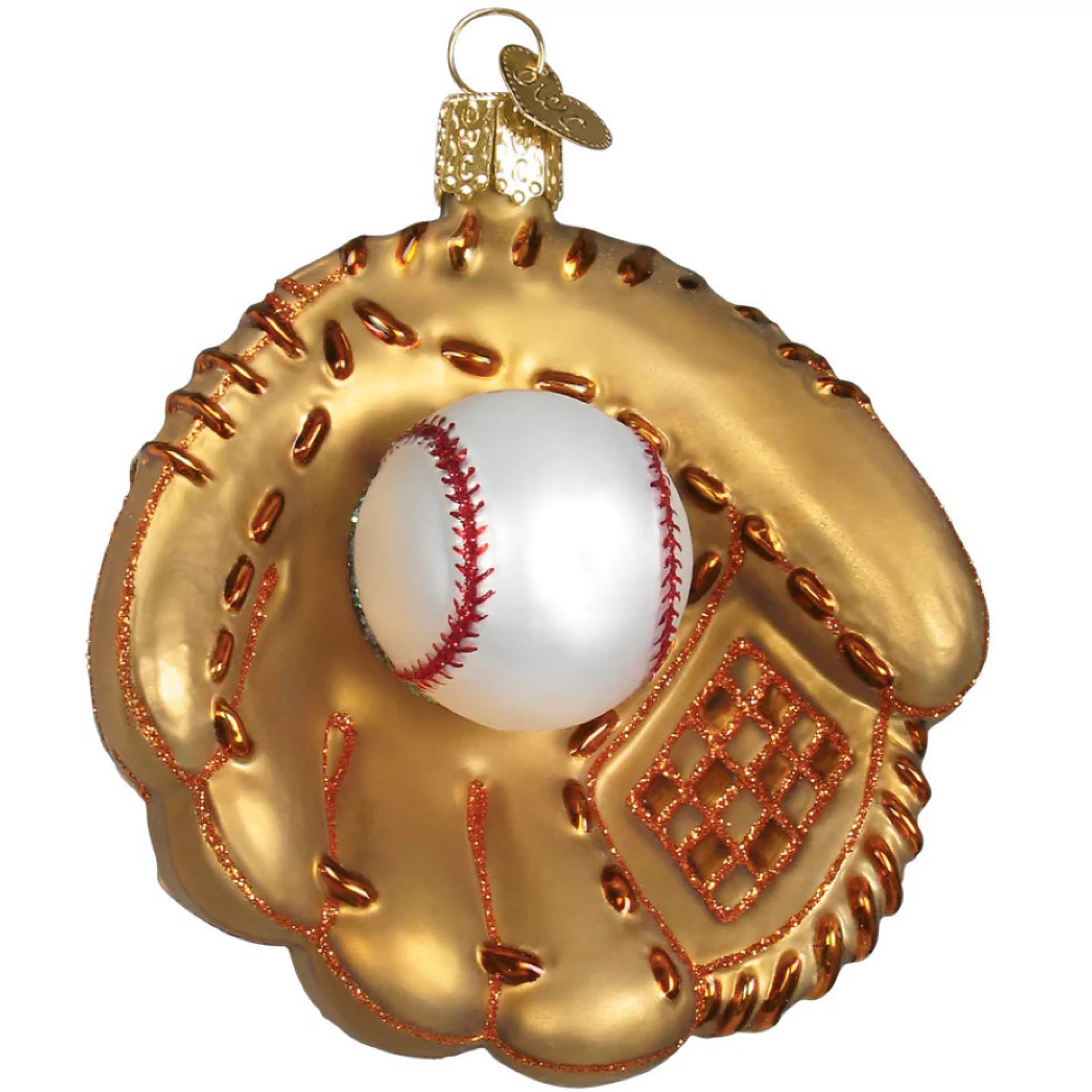 Old World Christmas Baseball Mitt Ornament Cheap