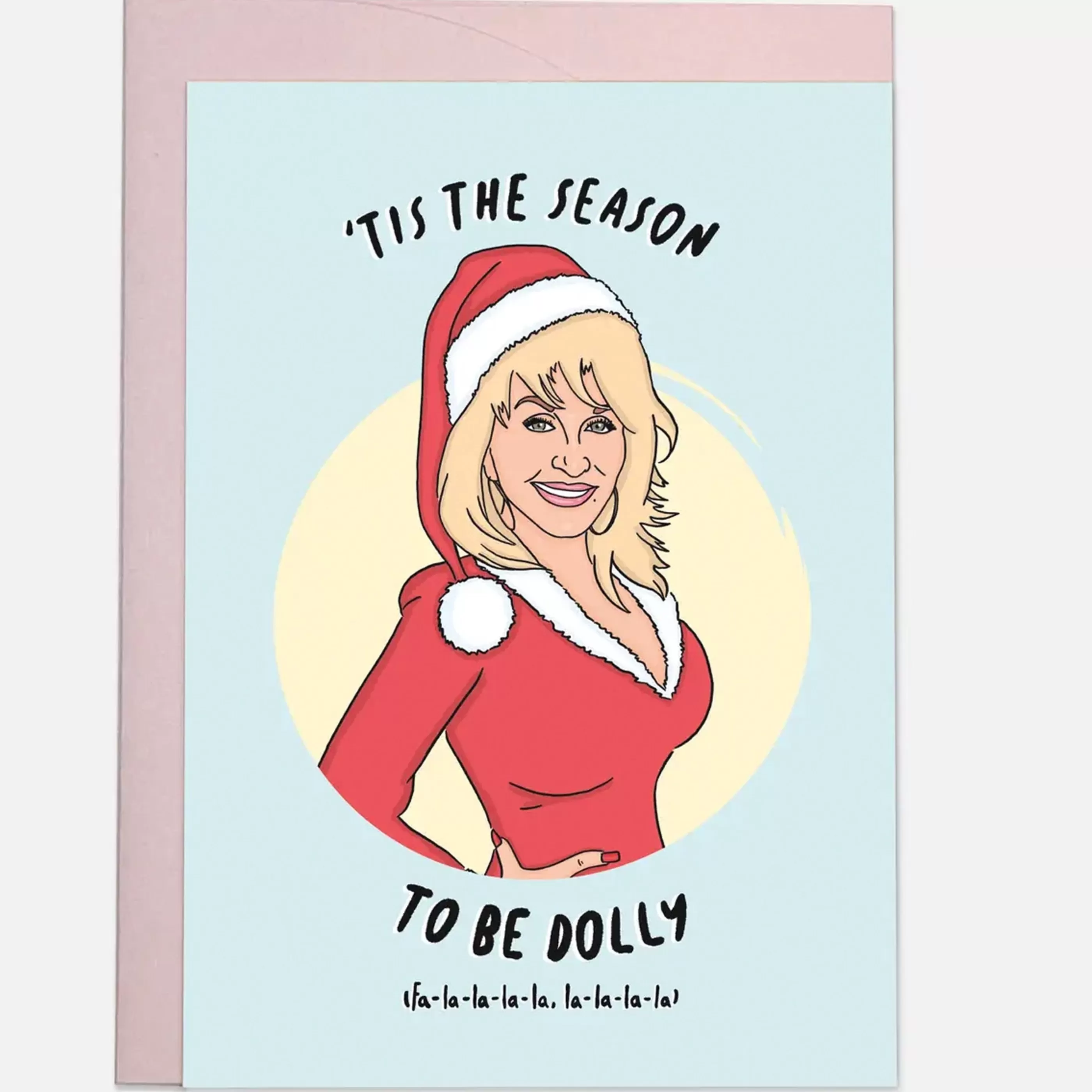 Kaart Blanche Be Dolly Christmas Card Cheap