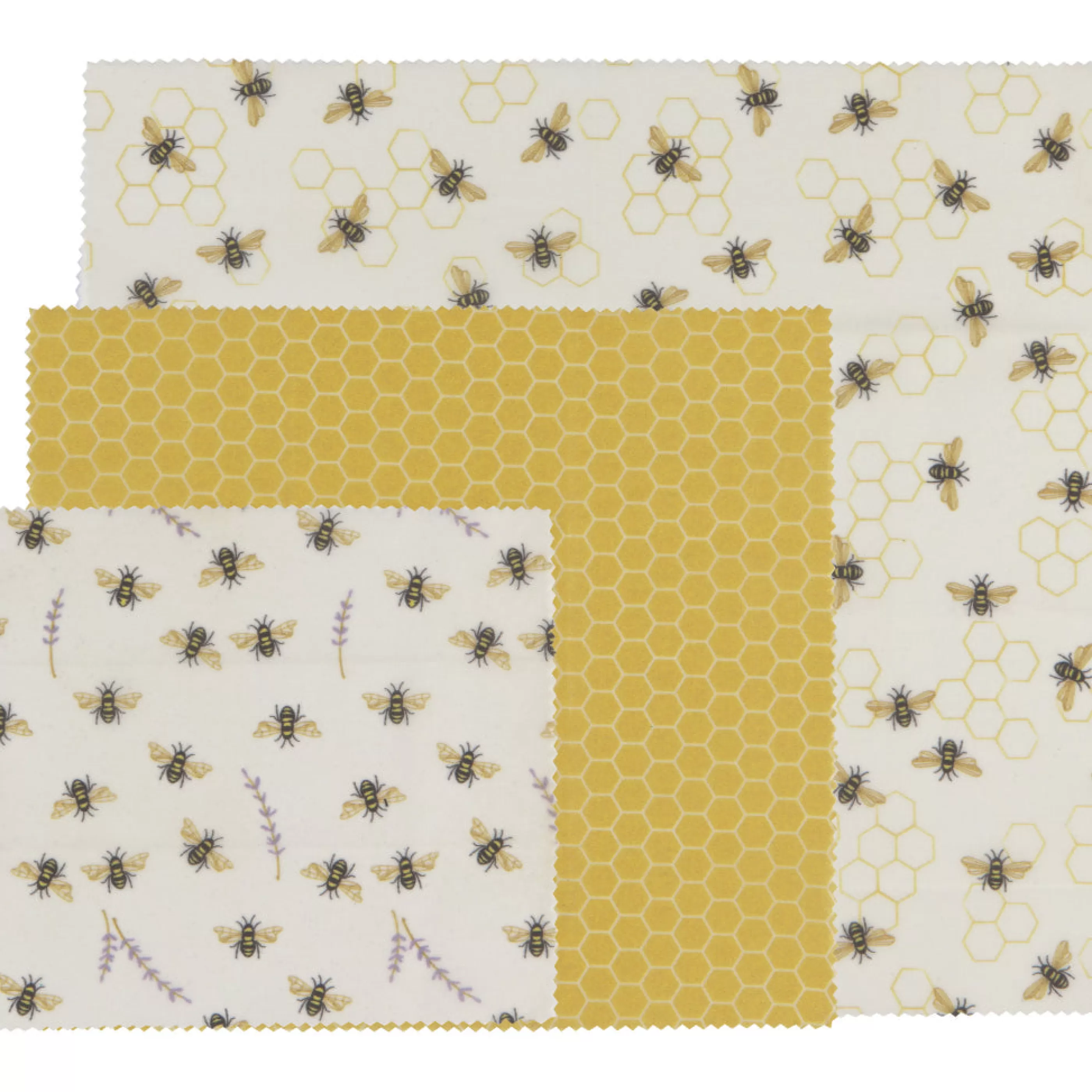 Danica Kitchen & Dining>Bees Beeswax Wraps Set Of 3