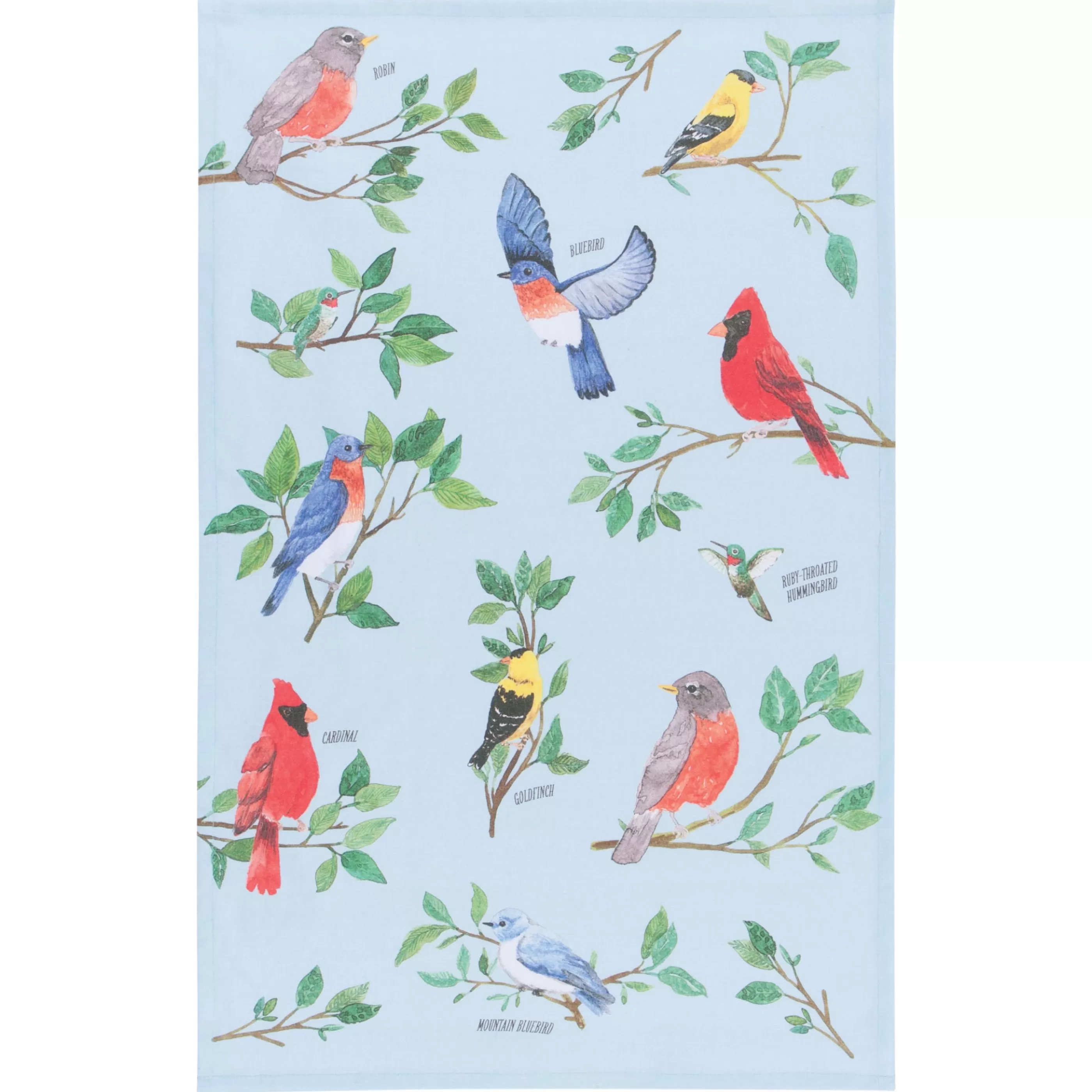 Danica Kitchen & Dining>Birdsong Printed Dishtowel