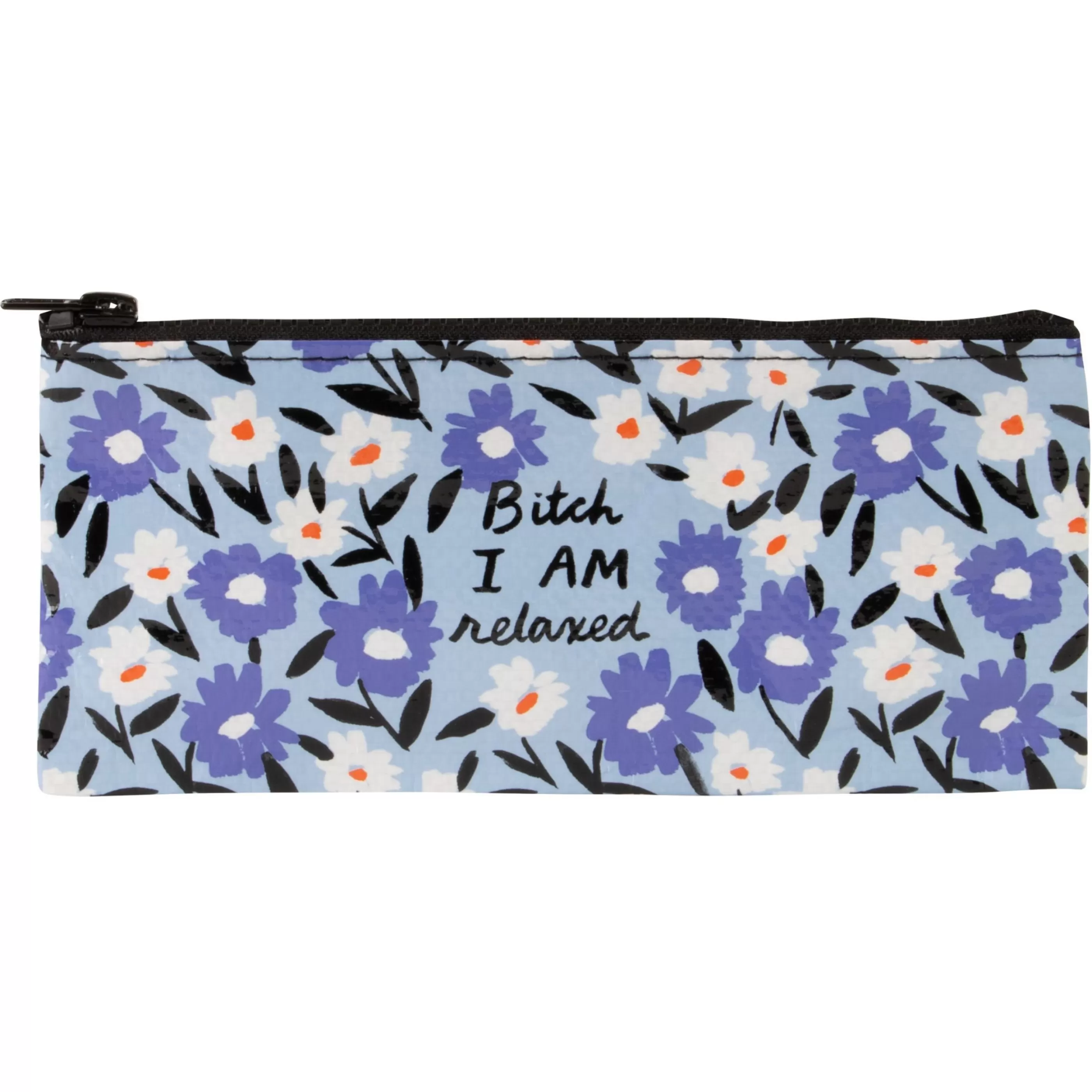 Blue Q Bags>Bitch I Am Relaxed Pencil Case