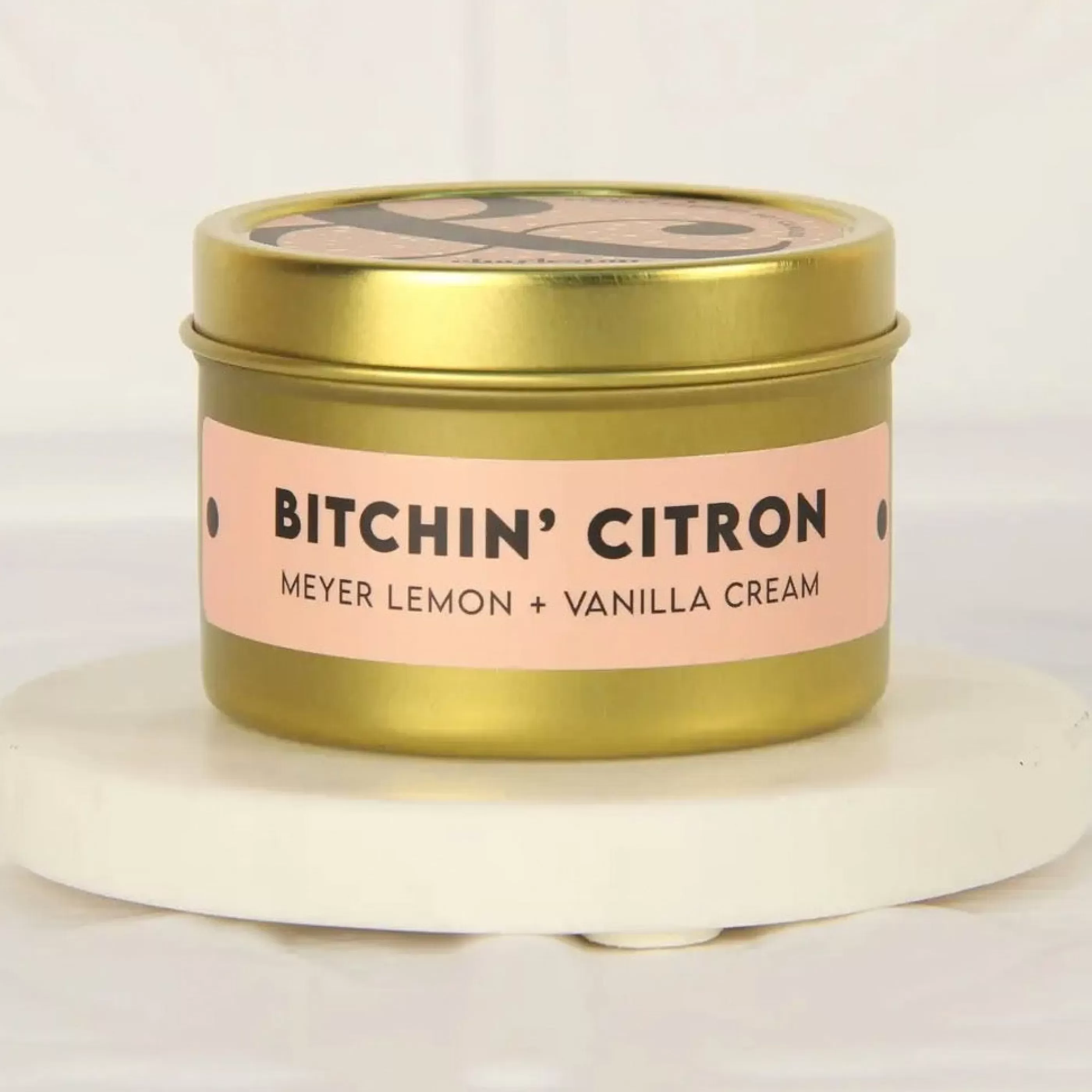 Charleston & Harlow Candle Co. Candles & Home Fragrances>Bitchin' Citron Soy Candle 4Oz