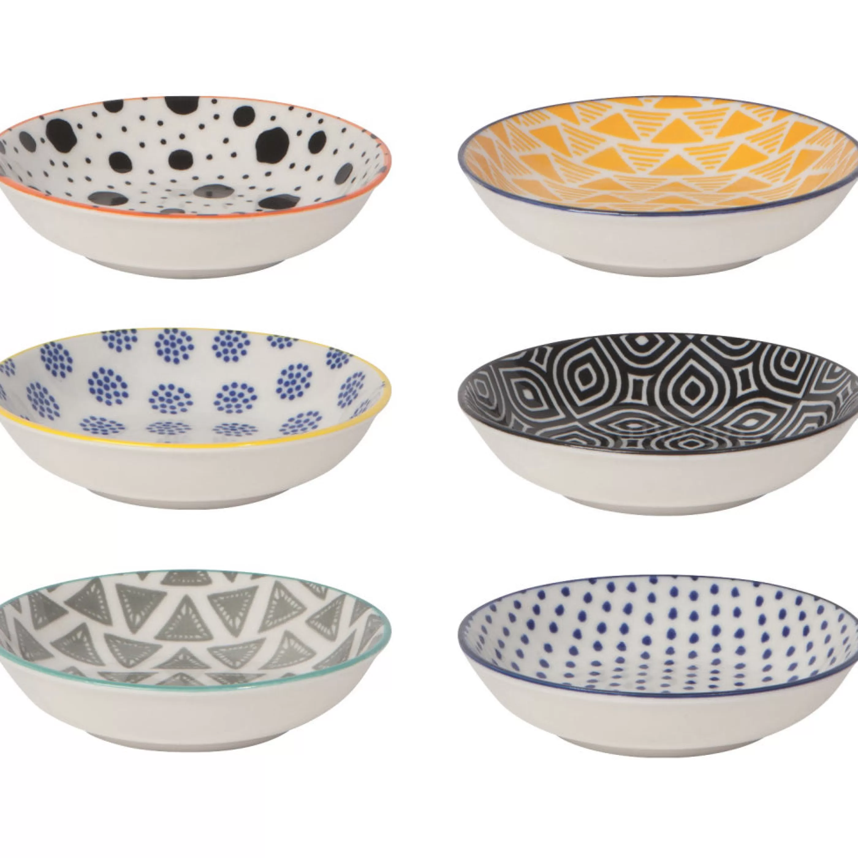 Danica Kitchen & Dining>Bits & Dots Pinch Bowl Set Of 6