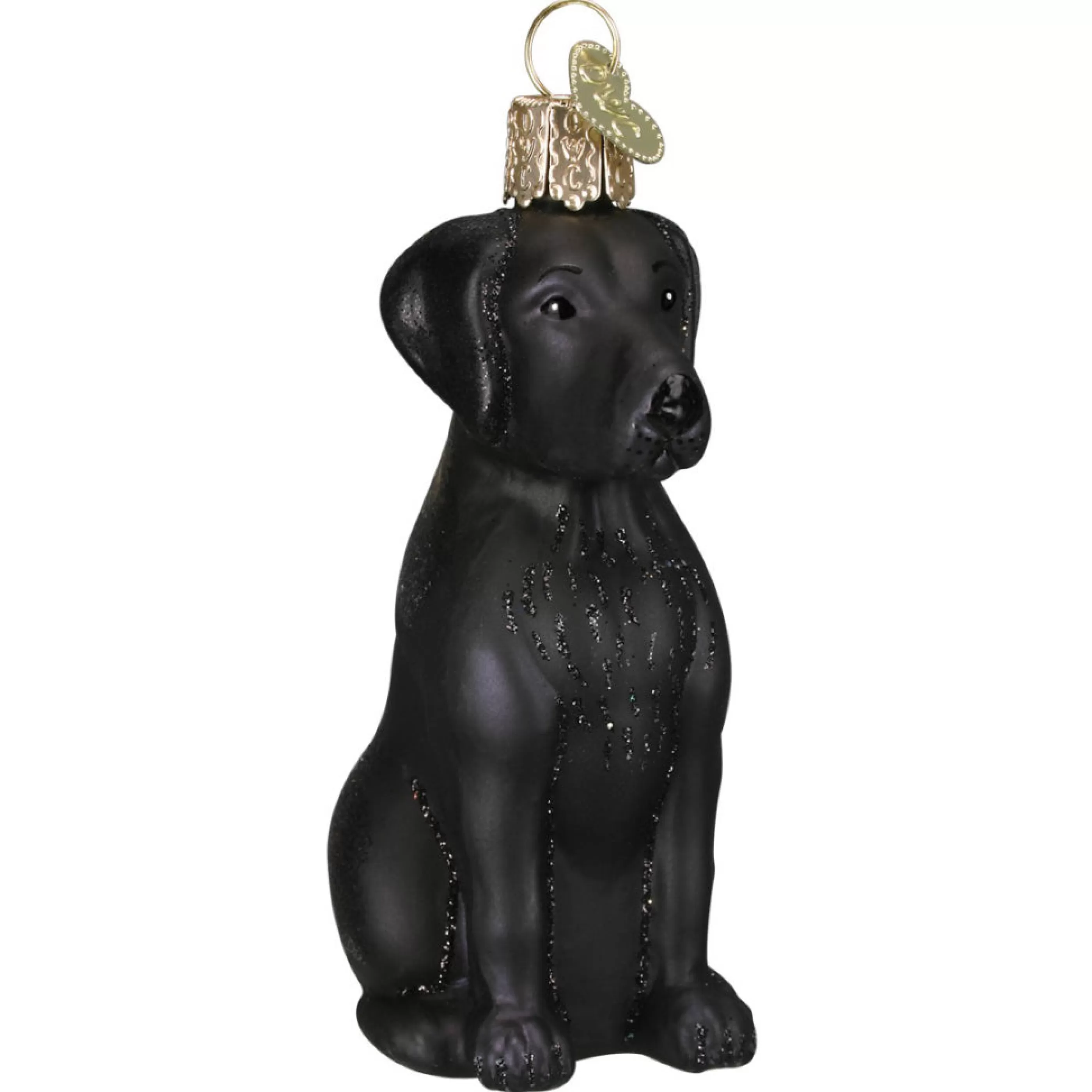 Old World Christmas Black Labrador Dog Ornament Flash Sale