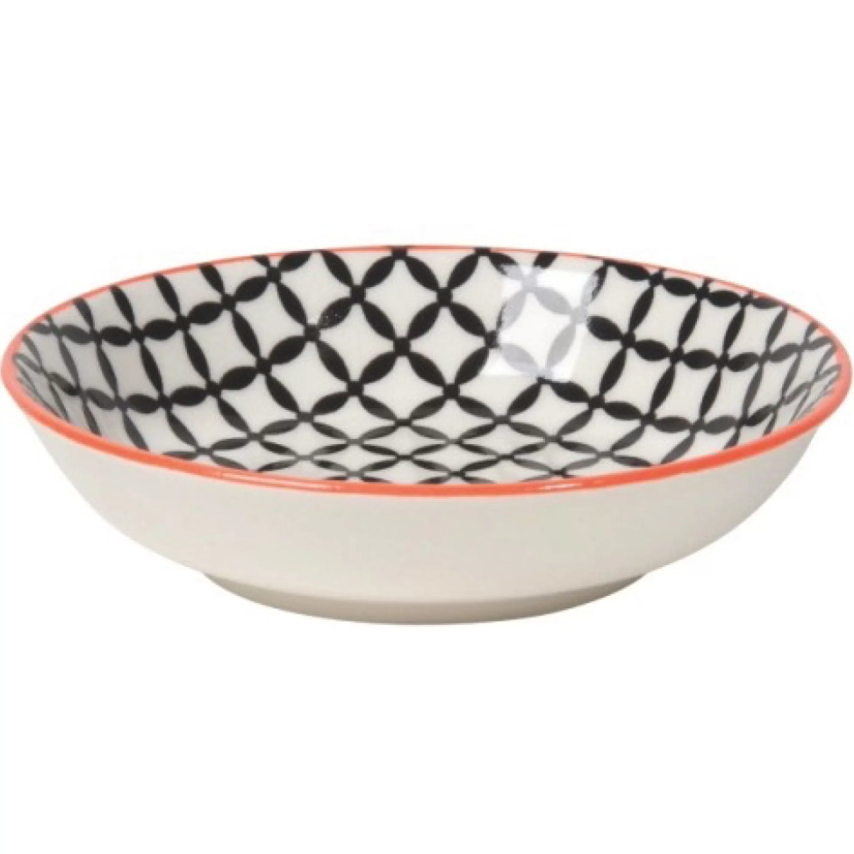 Danica Kitchen & Dining>Black Lattice Dip Bowl