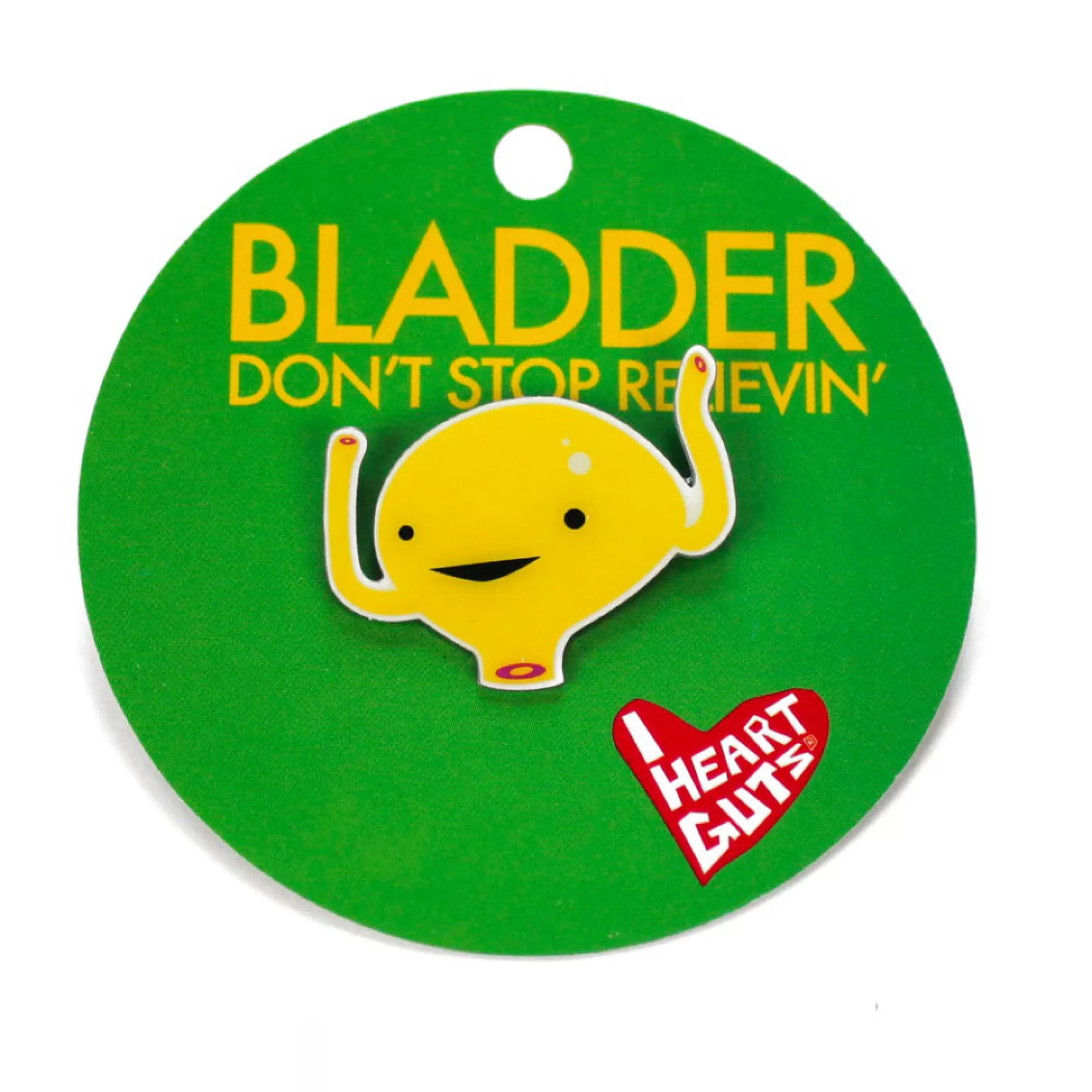 I Heart Guts Pins, Patches & Keychains>Bladder Lapel Pin