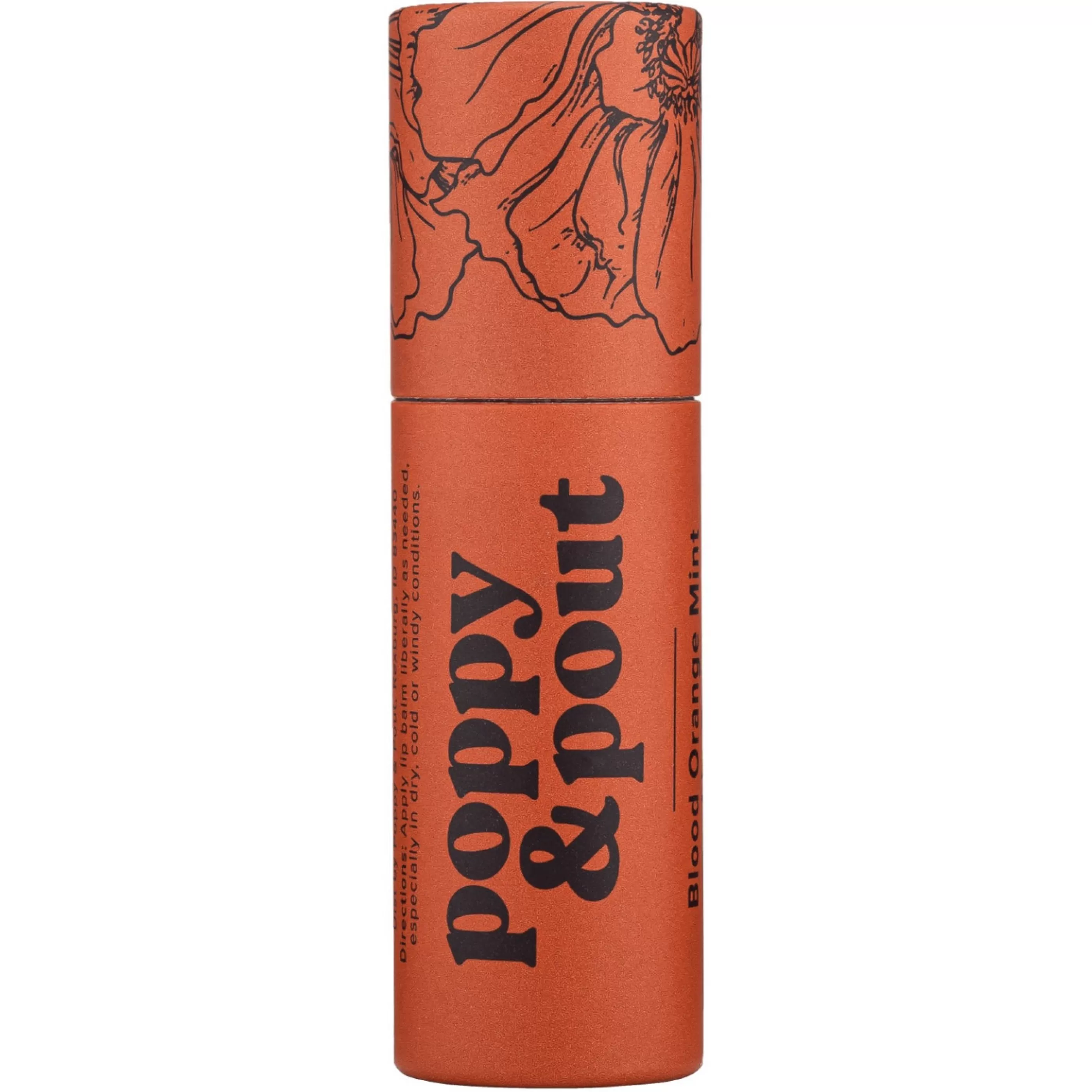 Poppy & Pout Lip Balm>Blood Orange Mint Lip Balm