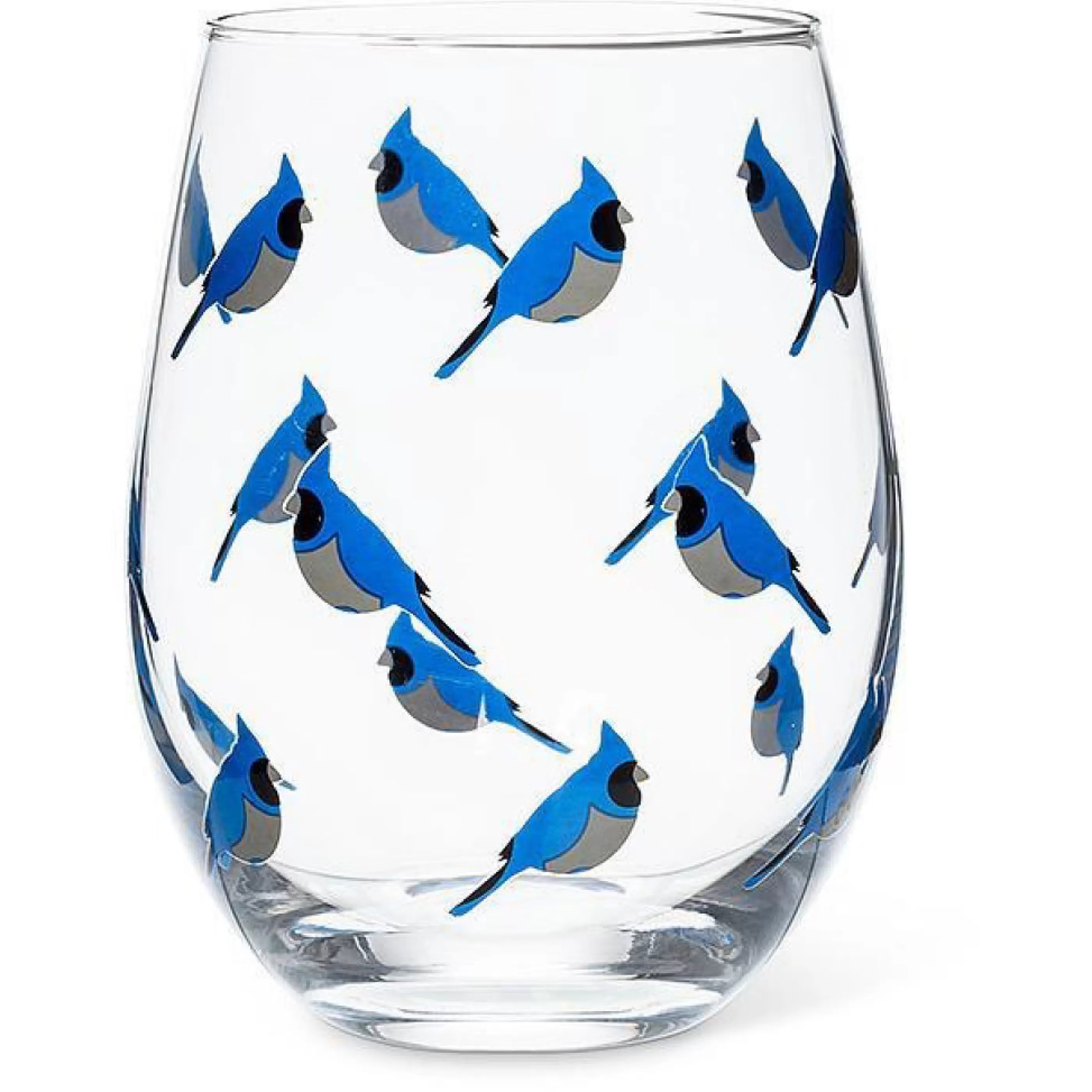 Abbott Collection Barware>Blue Jay Stemless Wine Glass