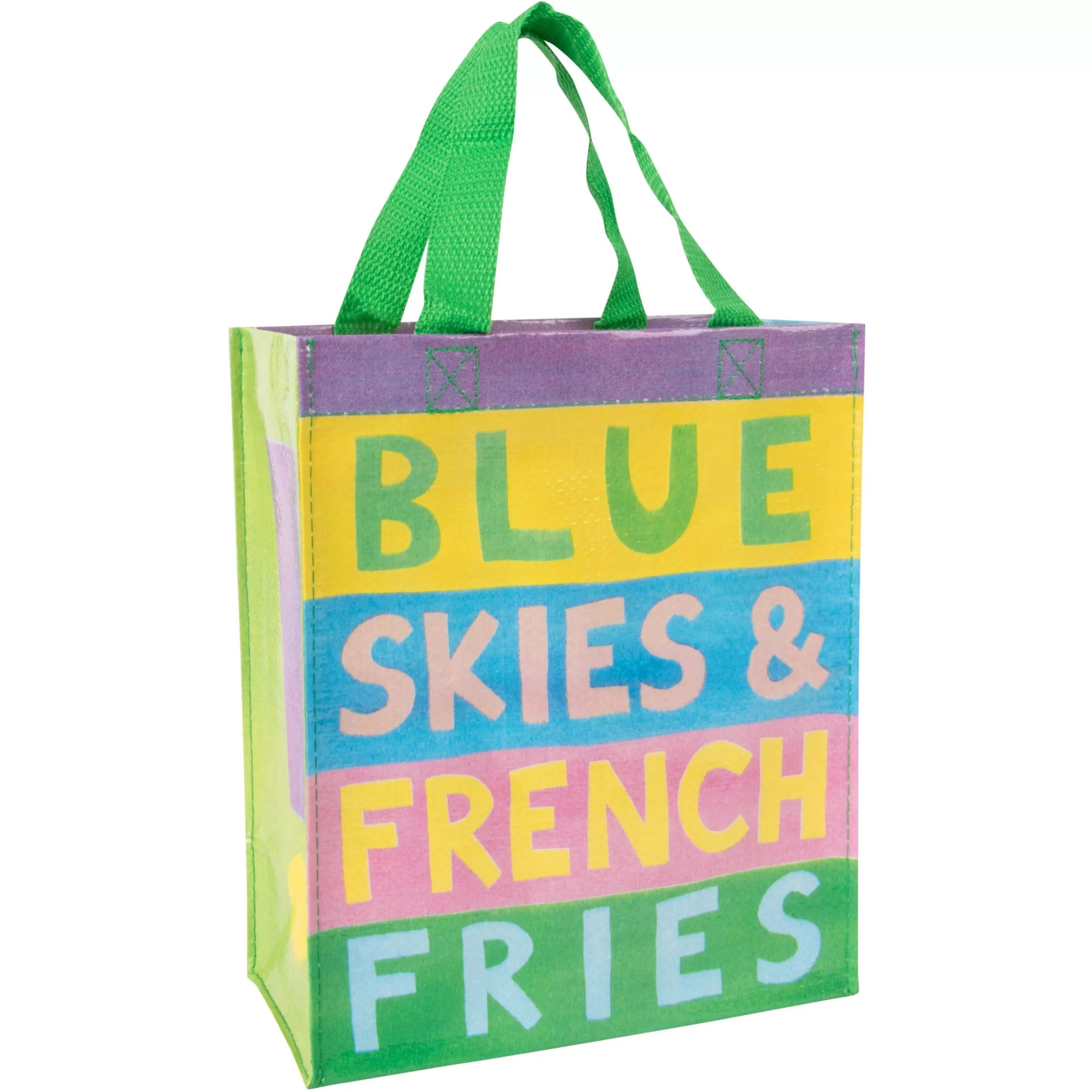 Blue Q Bags>Blue Skies French Fries Handy Tote