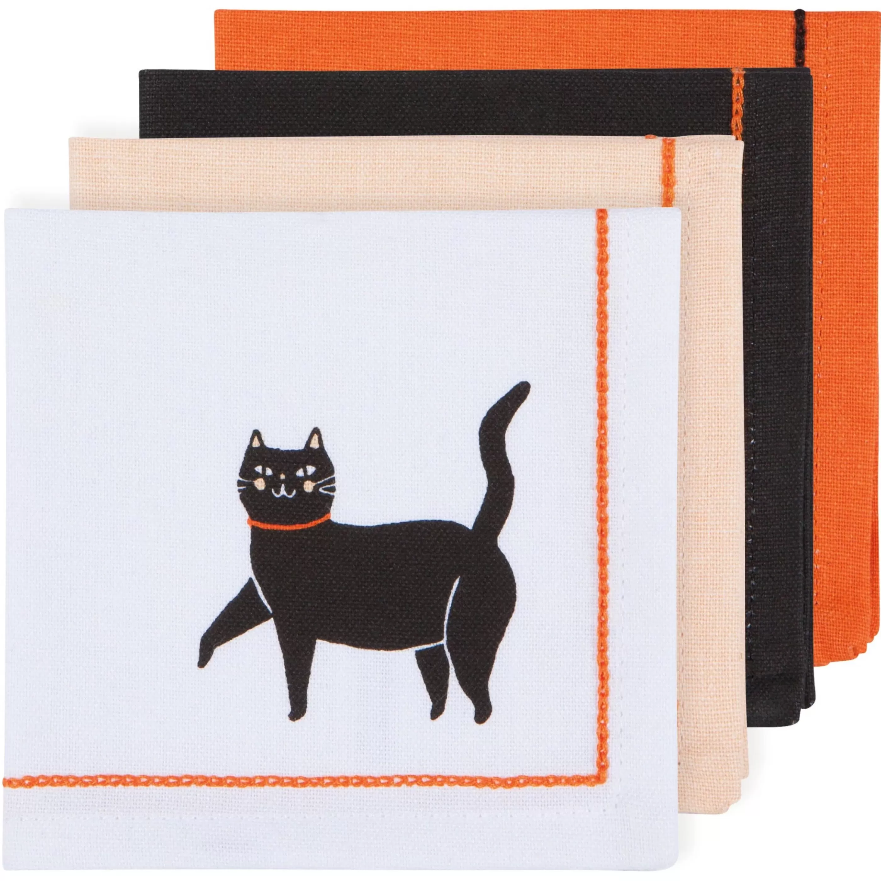 Danica Kitchen & Dining>Boo Crew Cocktail Napkins Set Of 4