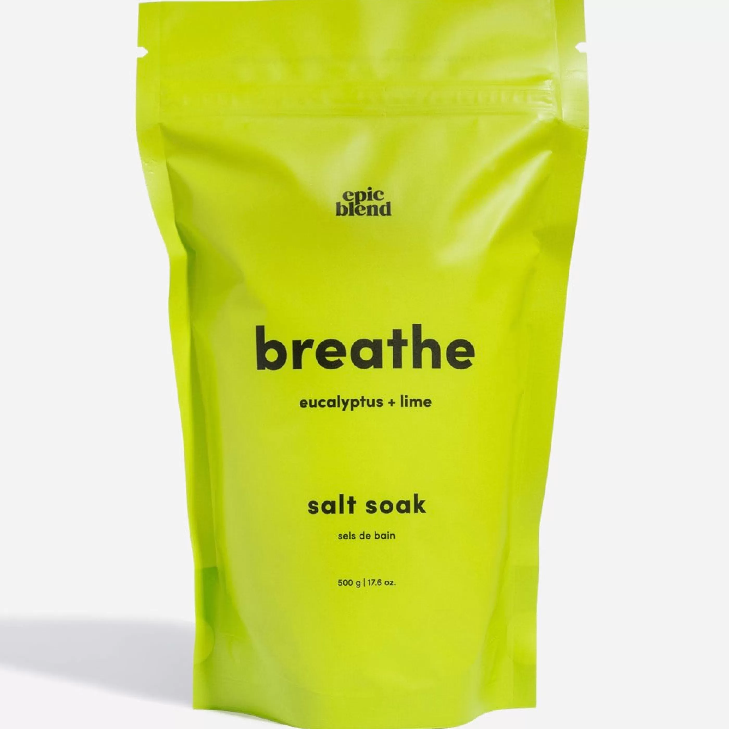 Epic Blend Bath & Shower>Breathe Bath Salt Soak 500G