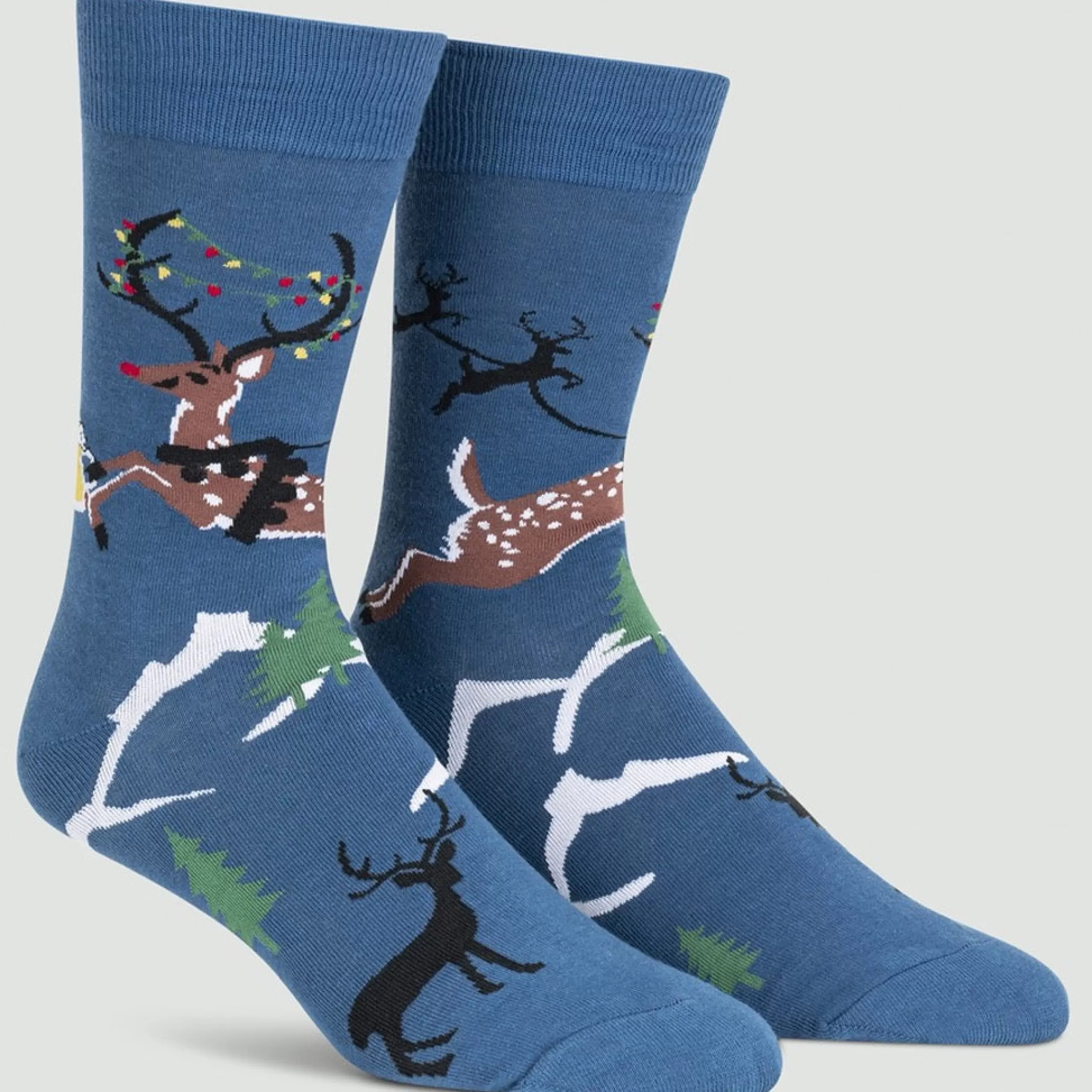 Sock It To Me Brew-Dolph Men's Crew Socks Best