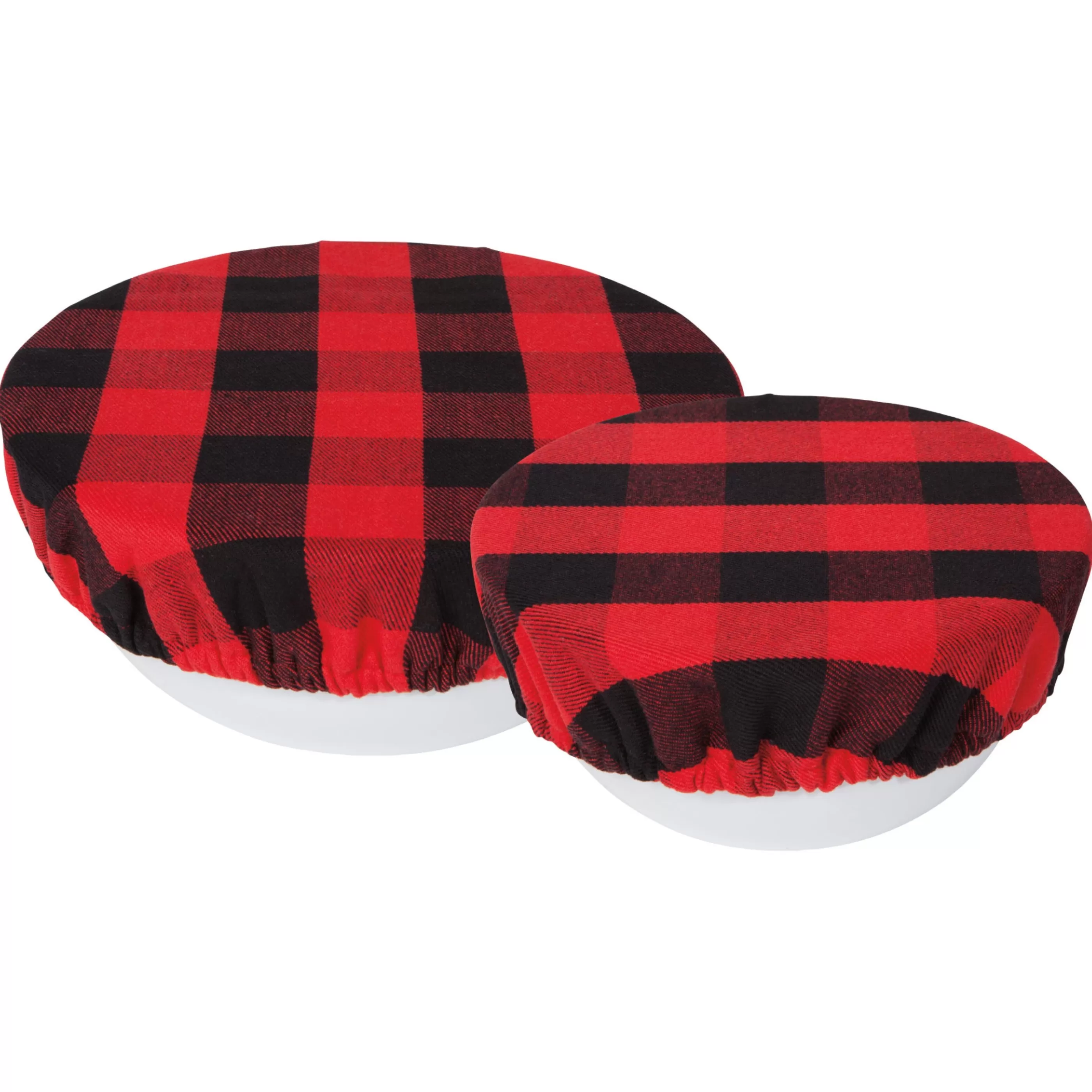 Danica Kitchen & Dining>Buffalo Plaid Bowl Covers Set Of 2