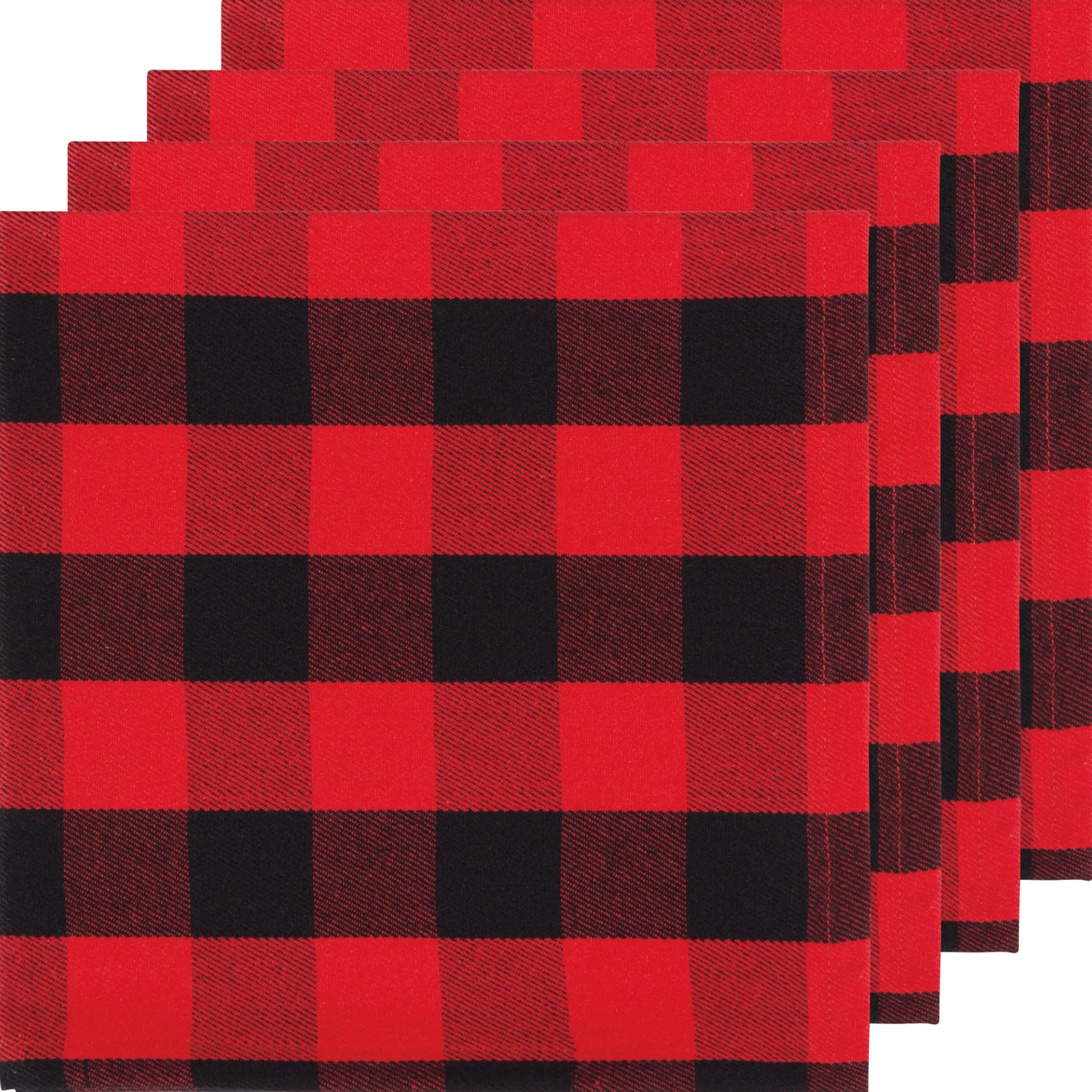 Danica Kitchen & Dining>Buffalo Plaid Second Spin Napkins Set Of 4