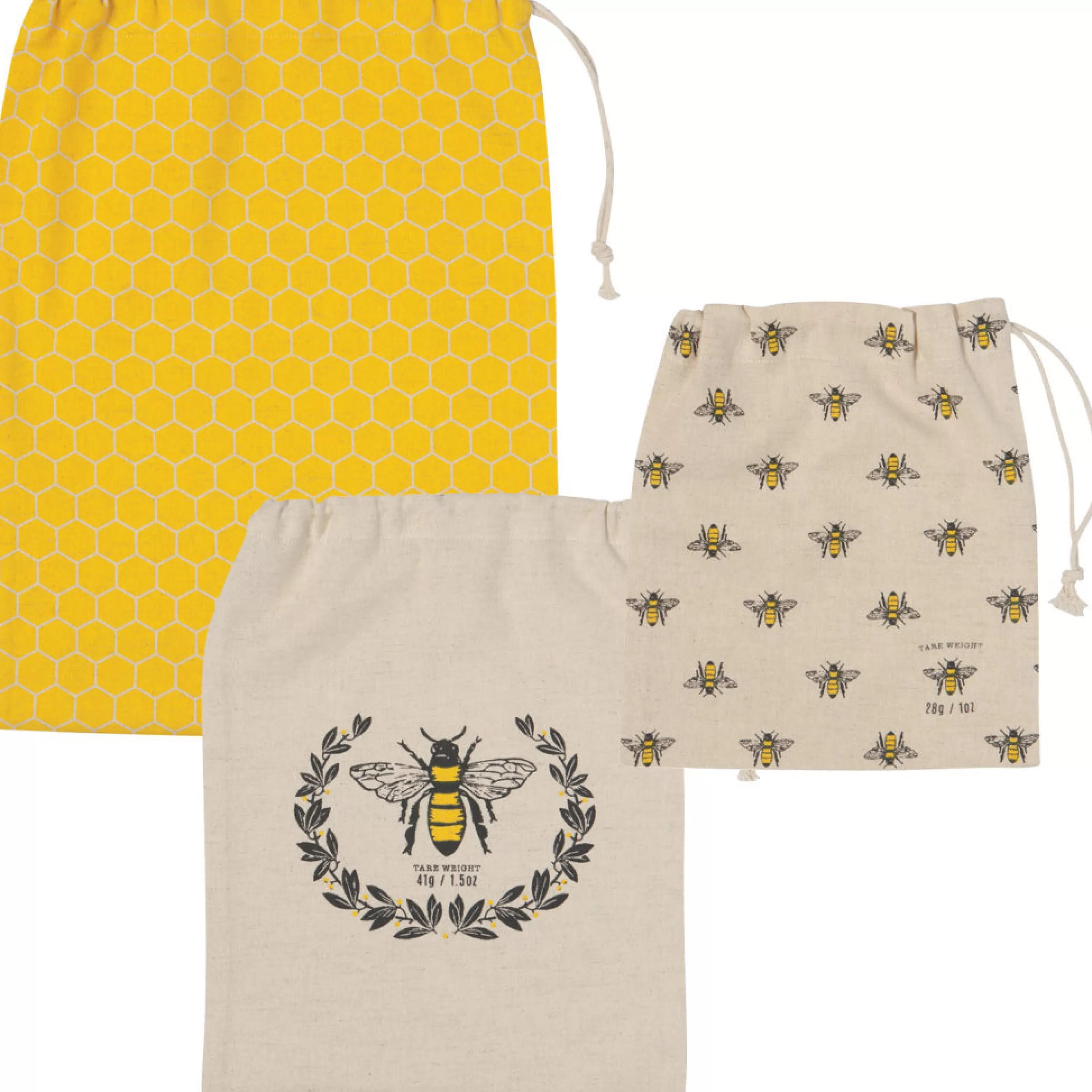 Danica Bags>Busy Bee Produce Bags Set Of 3