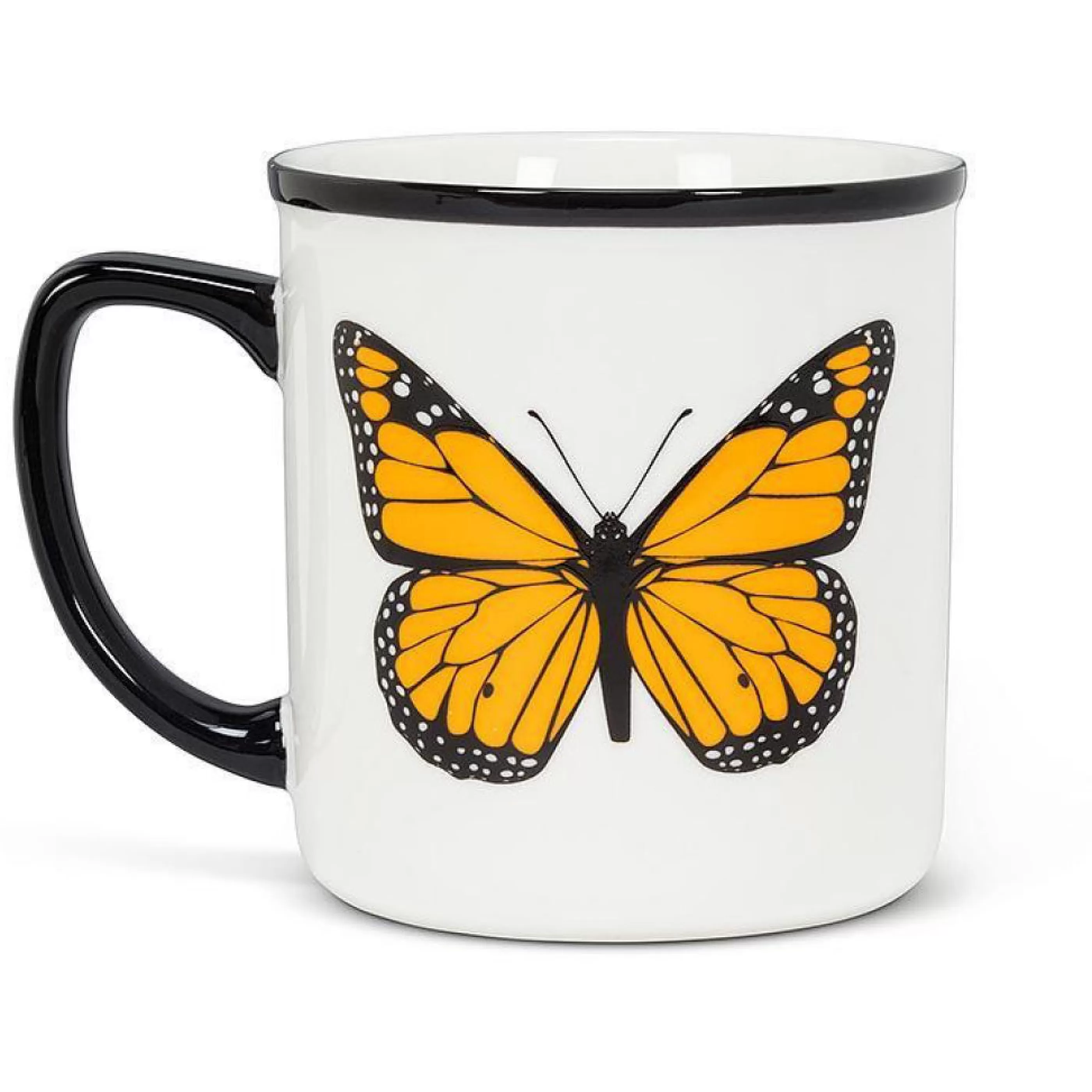 Abbott Collection Mugs>Butterfly Rimmed Mug