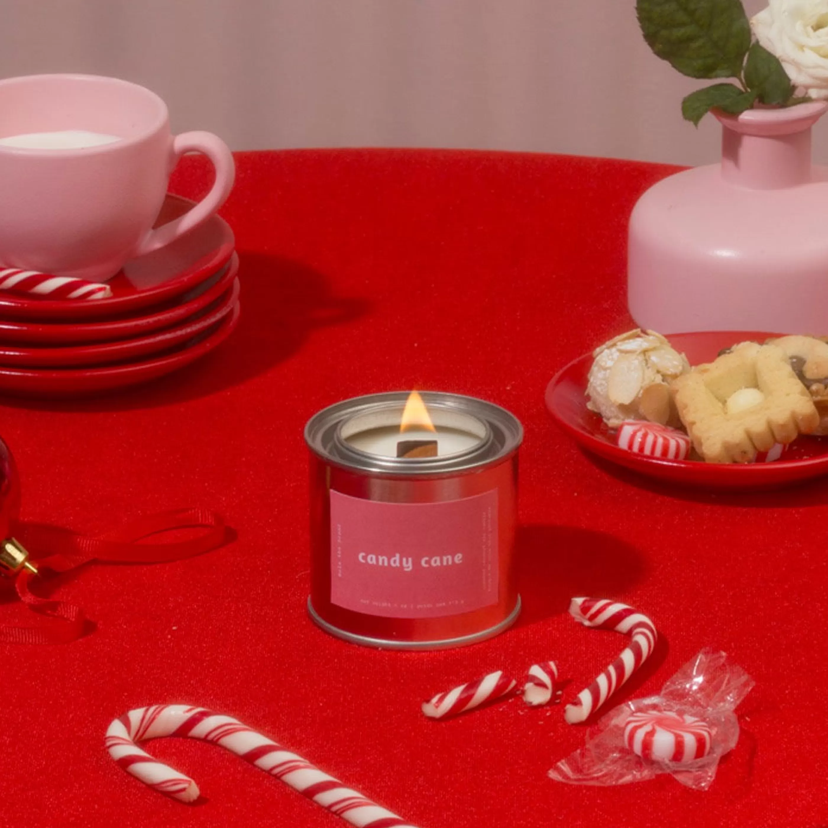 Mala The Brand Candles & Home Fragrances>Candy Cane Candle