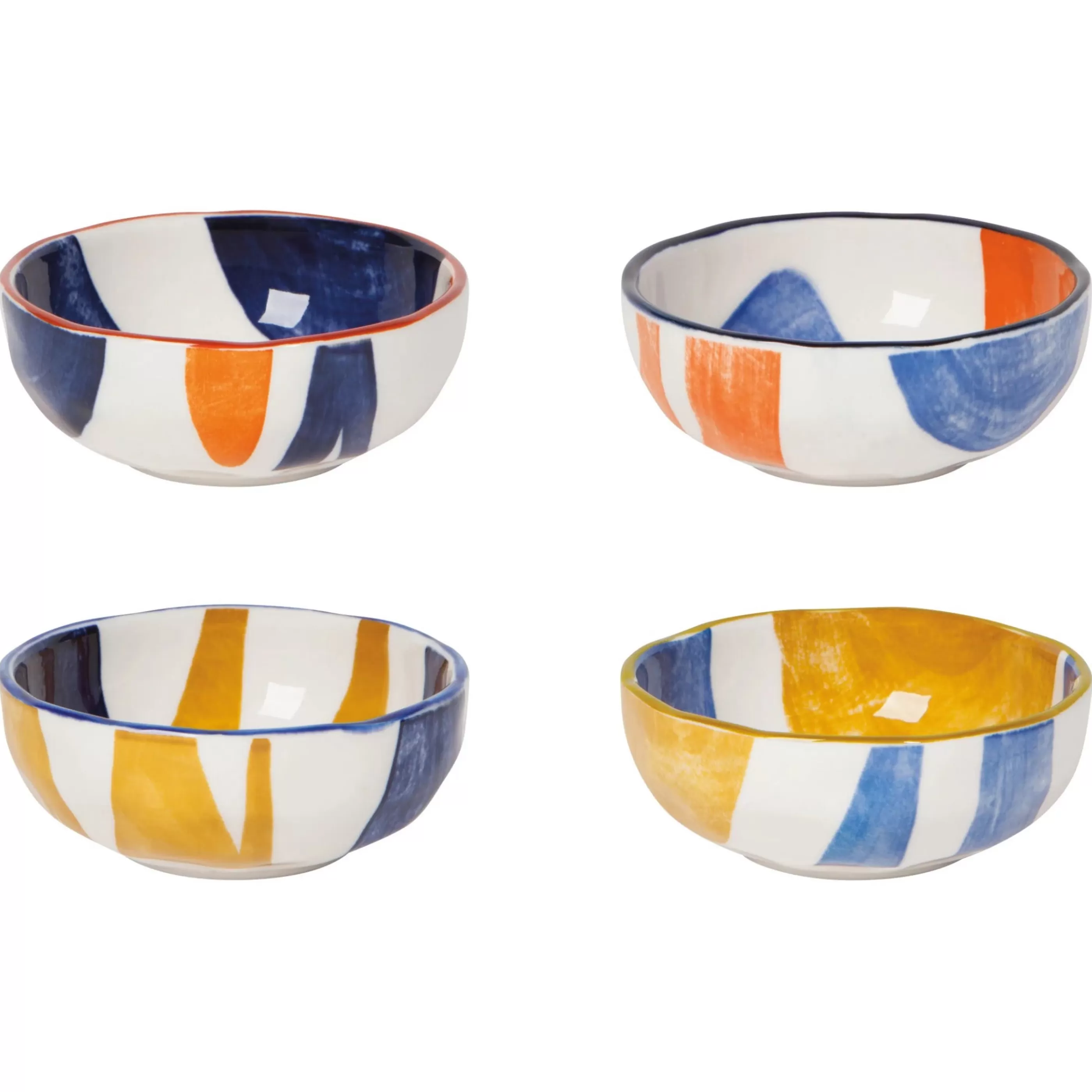 Danica Kitchen & Dining>Canvas Pinch Bowls Set Of 4