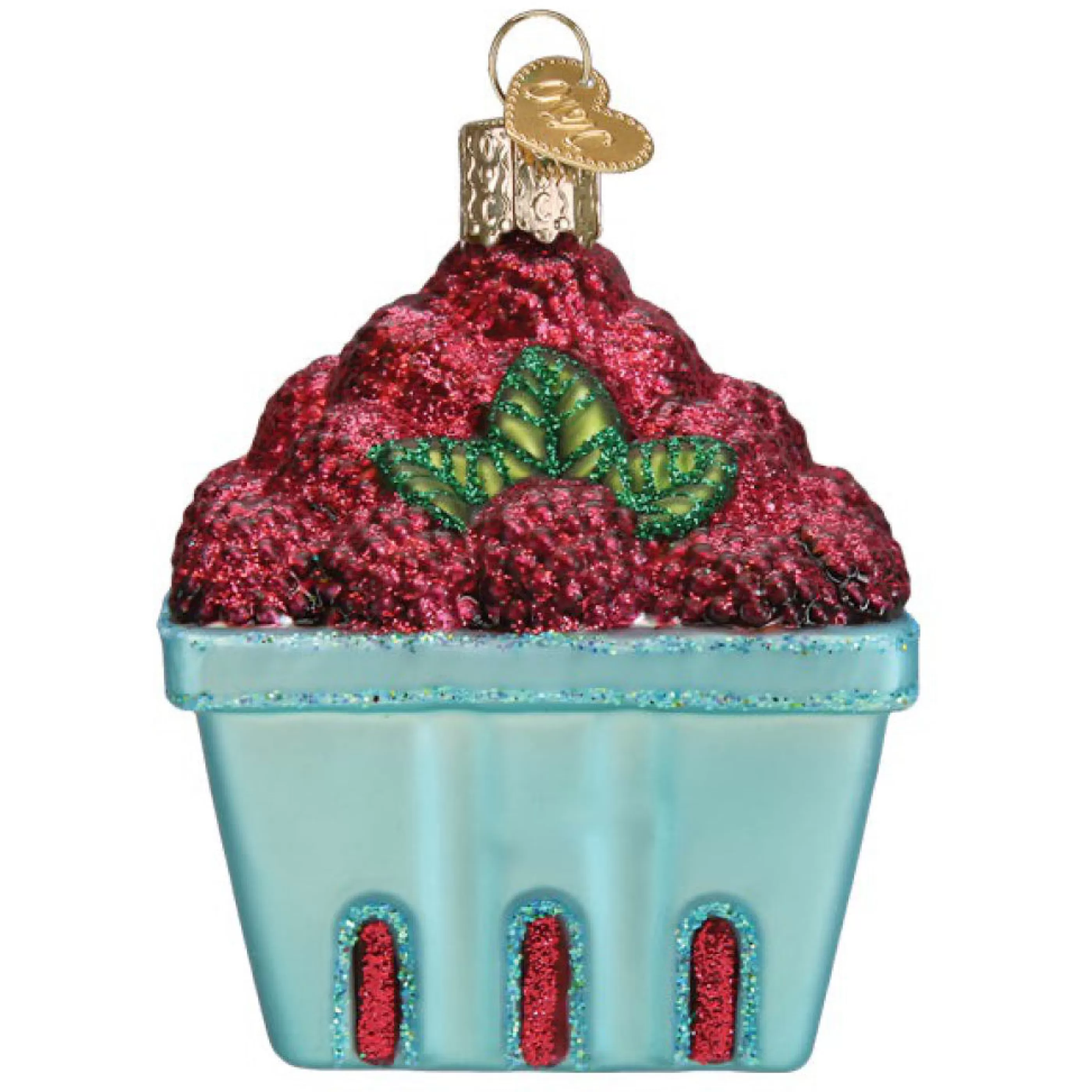 Old World Christmas Carton Of Raspberries Ornament Best Sale