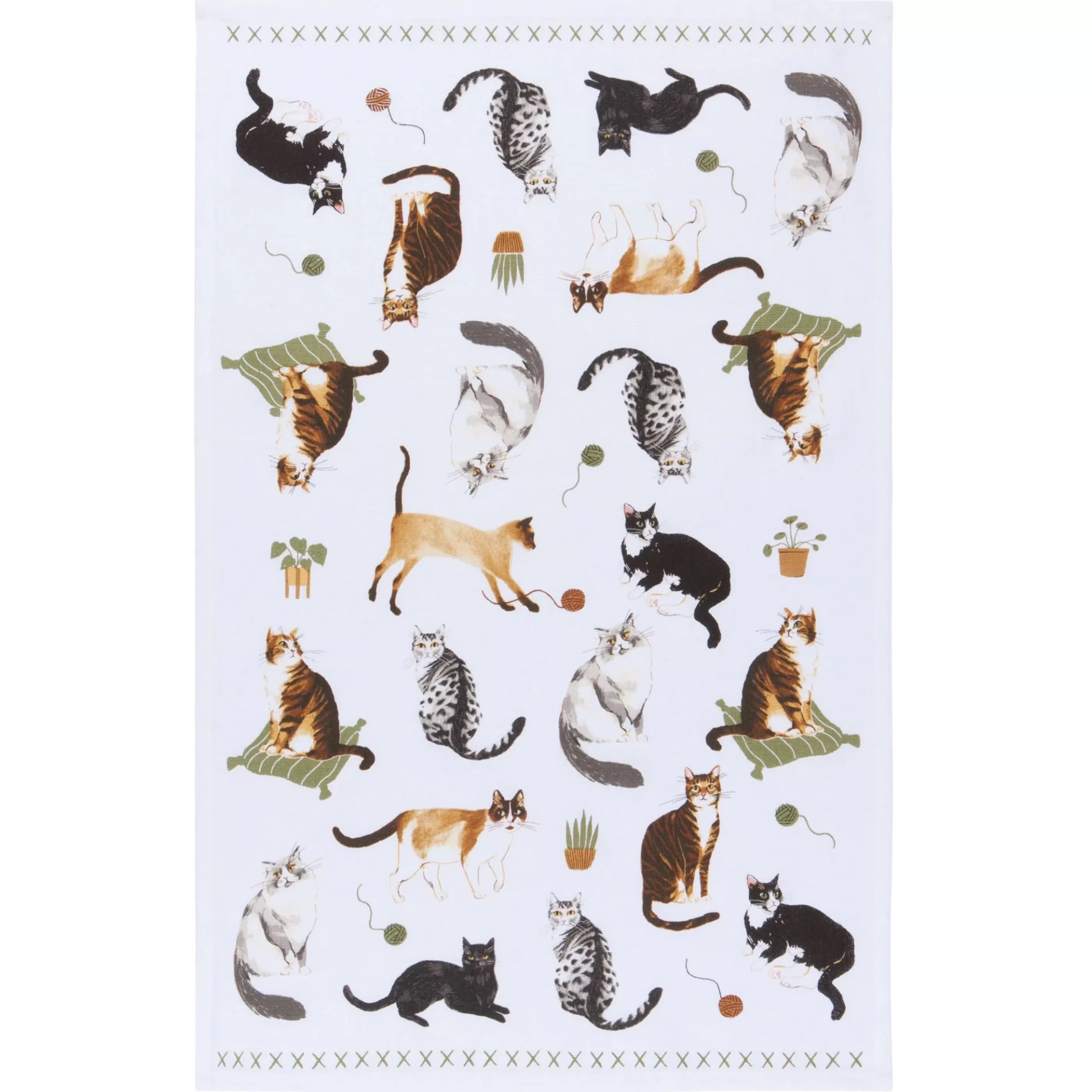 Danica Kitchen & Dining>Cat Collective Tea Towel