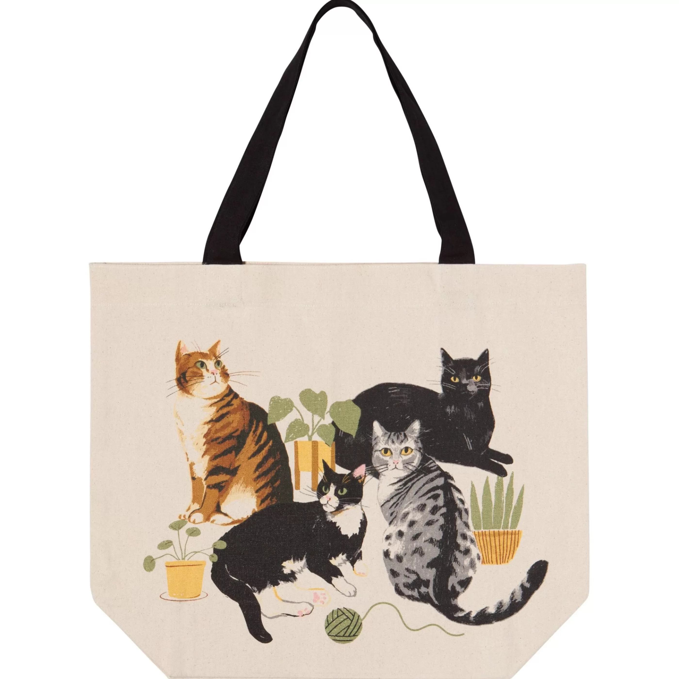 Danica Bags>Cat Collective Tote Bag