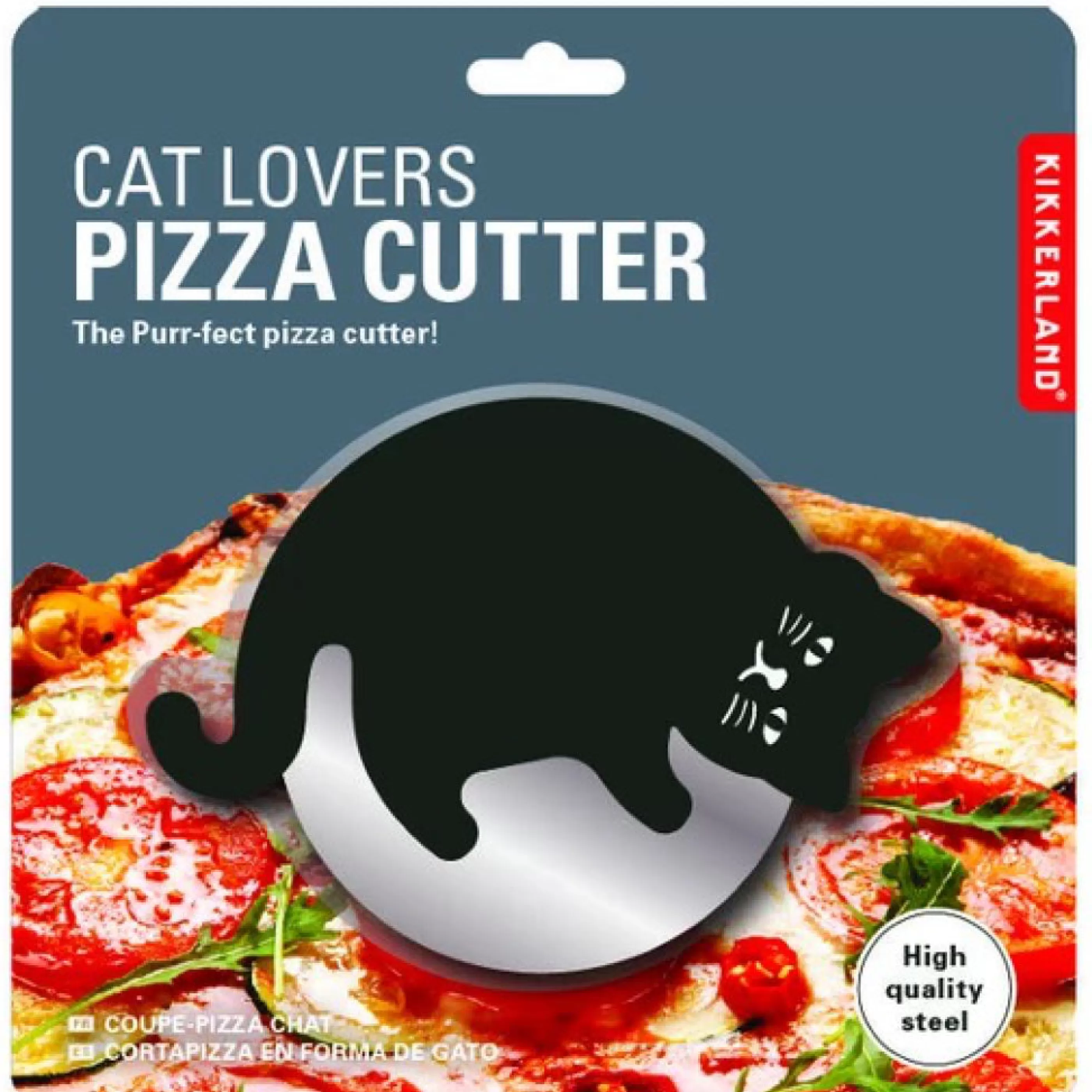 Kikkerland Kitchen & Dining>Cat Lovers Pizza Cutter