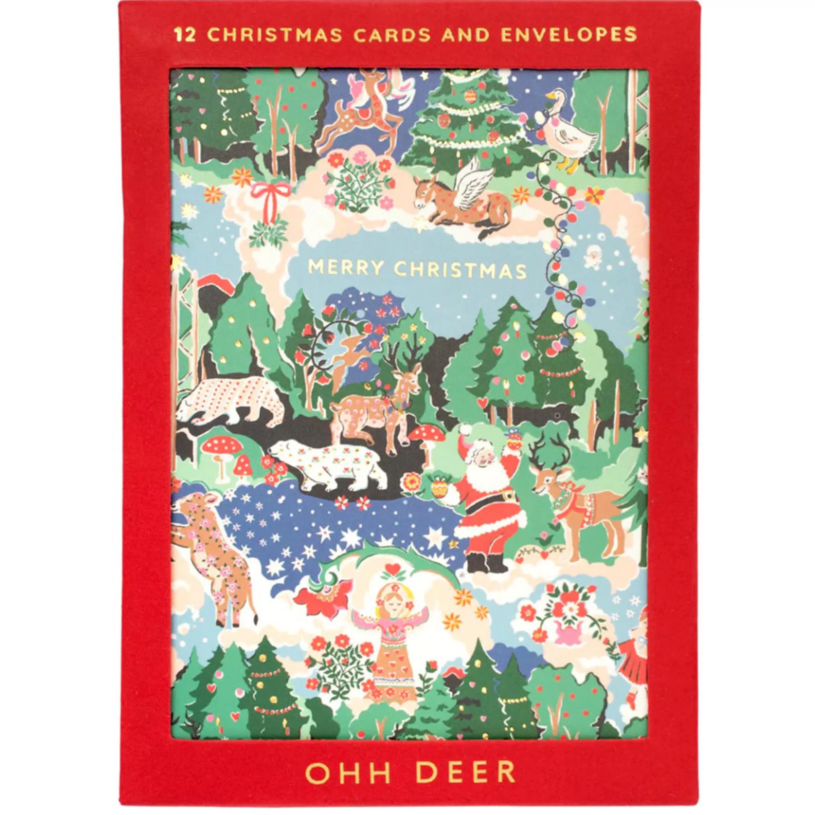 Ohh Deer Cath Kidston Christmas Card Set Best