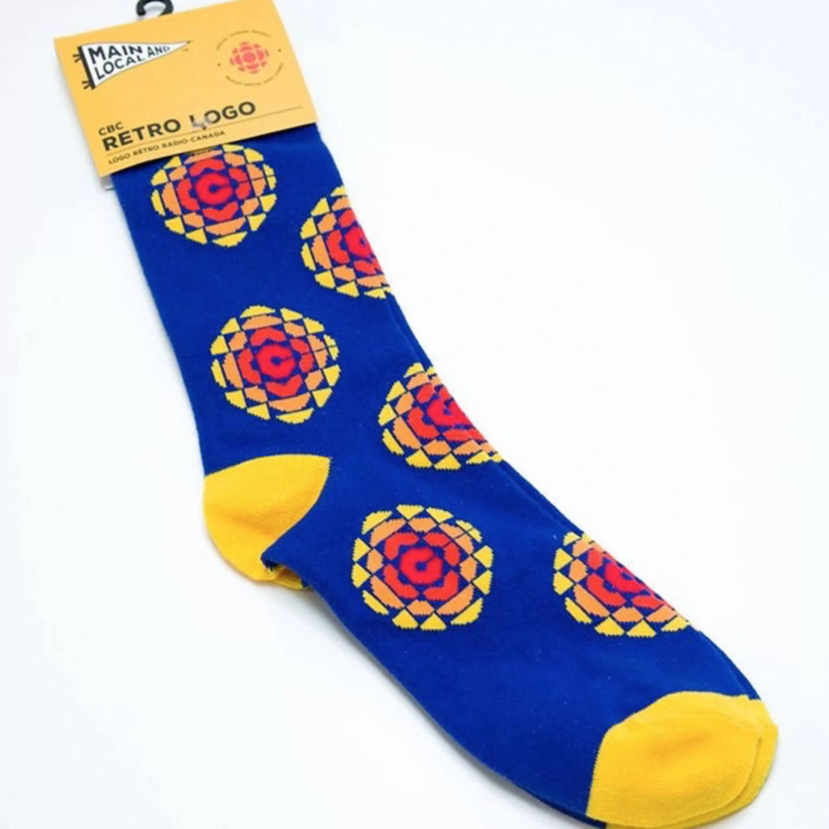 Main and Local Men's Socks>Cbc Retro Logo Socks