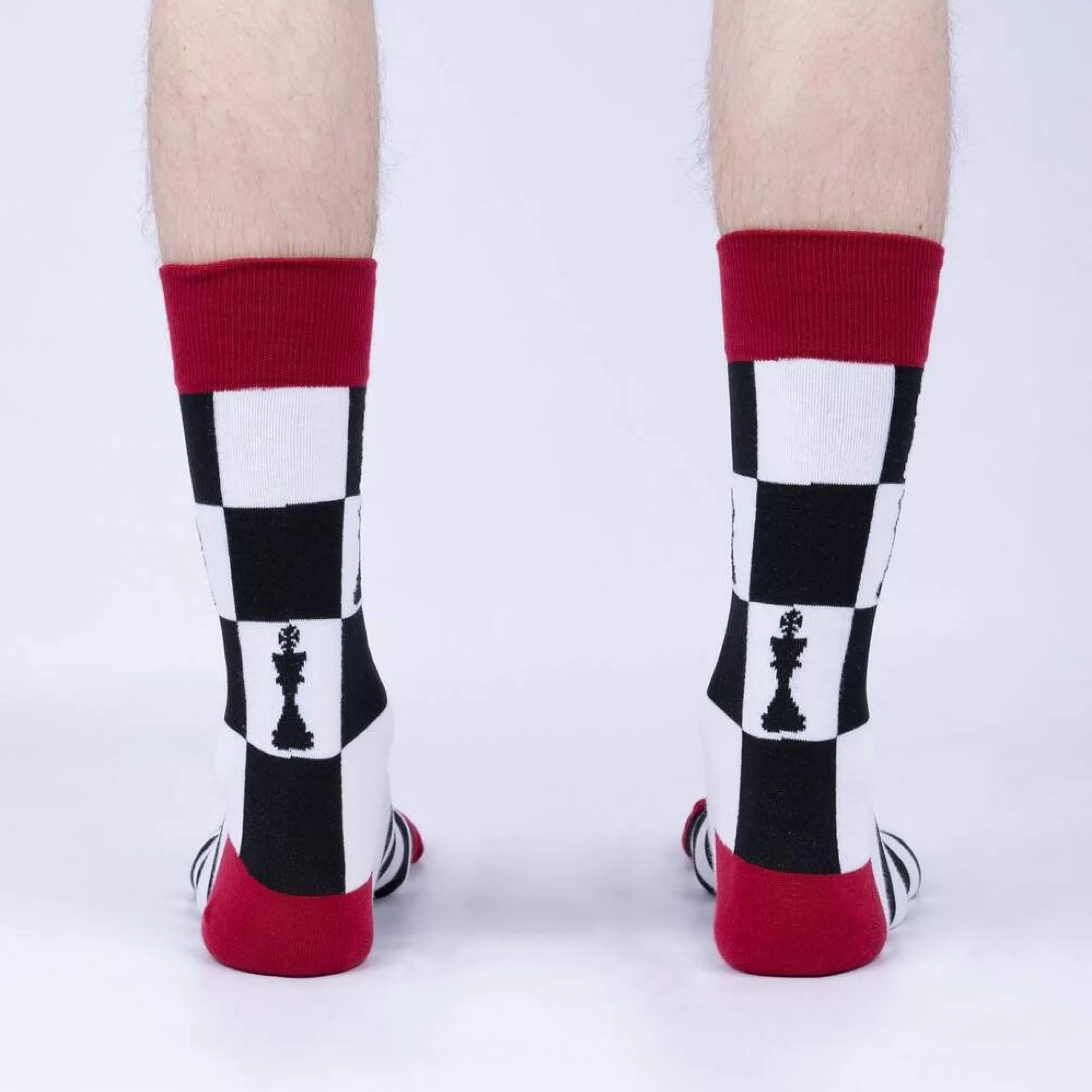 Sock It To Me Men's Socks>Check Yeah Men's Crew Socks