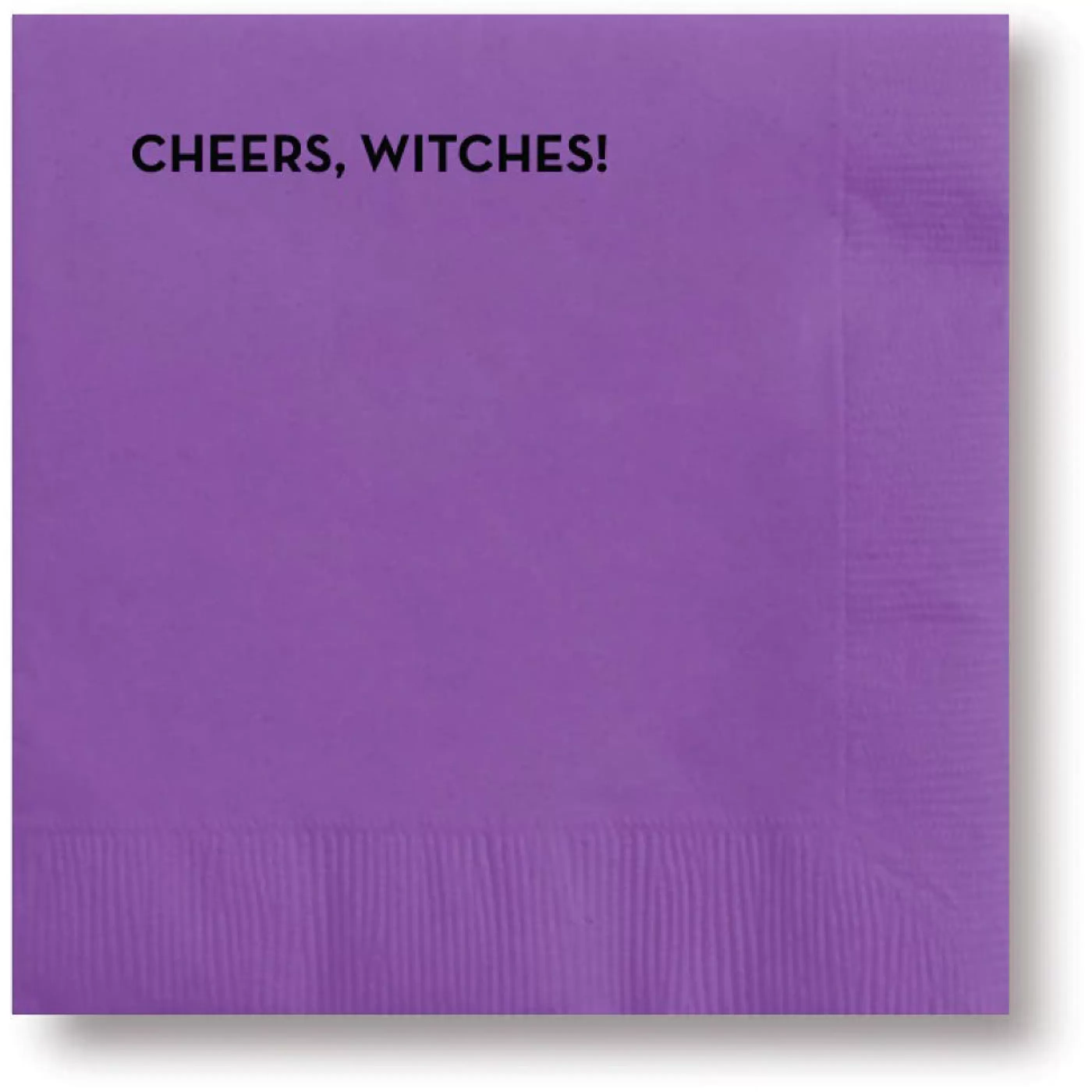 Sapling Press Barware>Cheers, Witches Cocktail Napkins