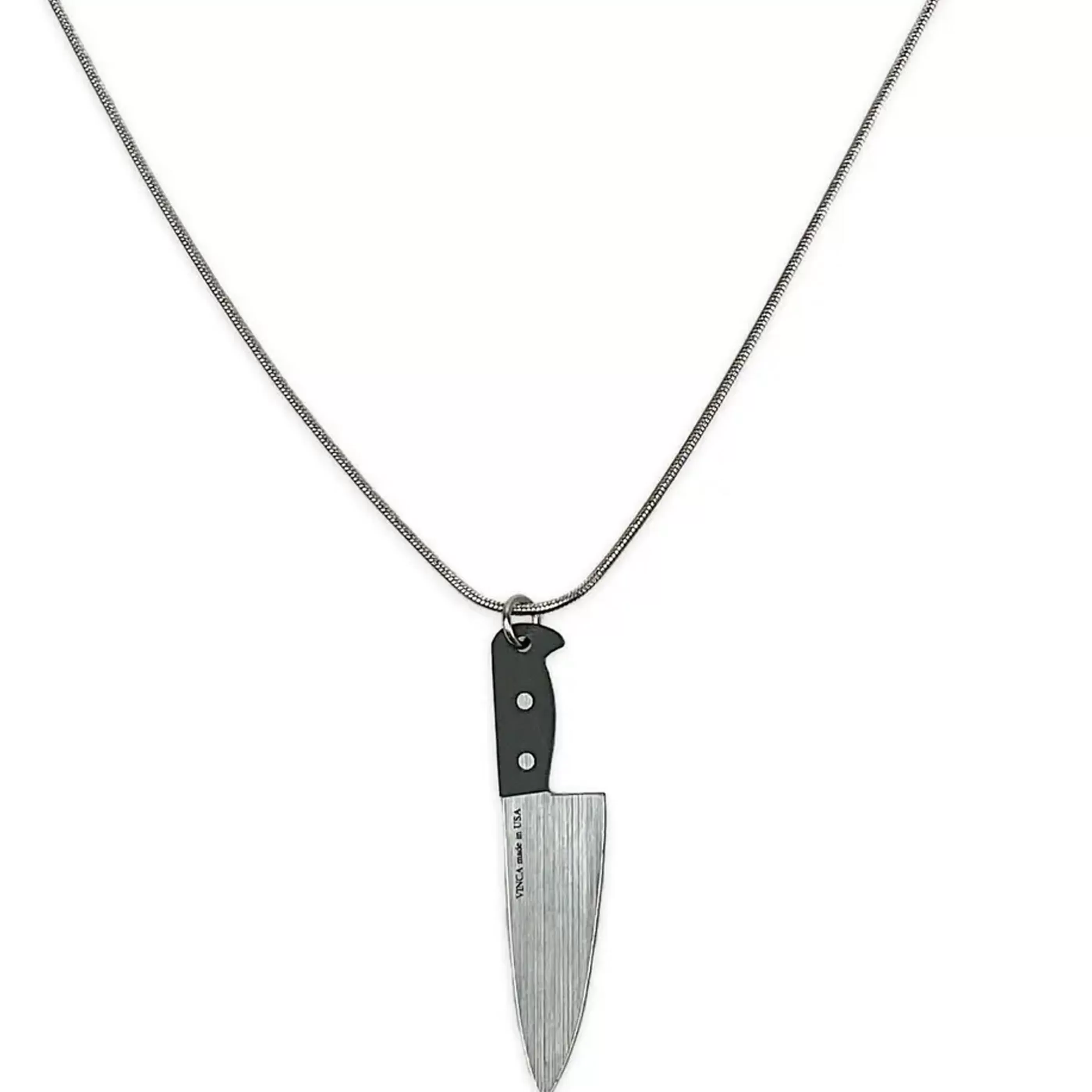 Vinca Jewellery>Chef's Knife Necklace