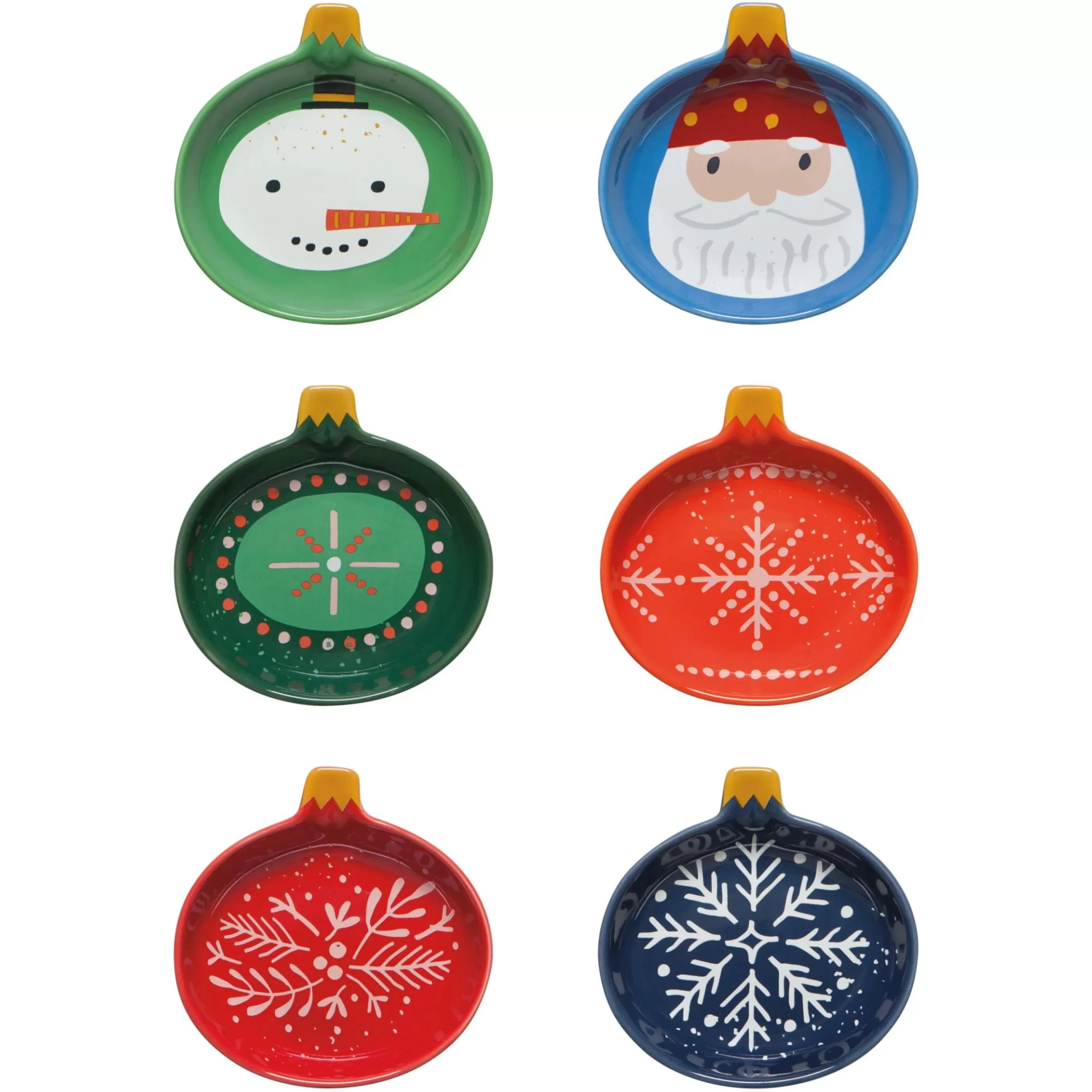 Danica Christmas Charms Shaped Pinch Bowls Set Of 6 Outlet