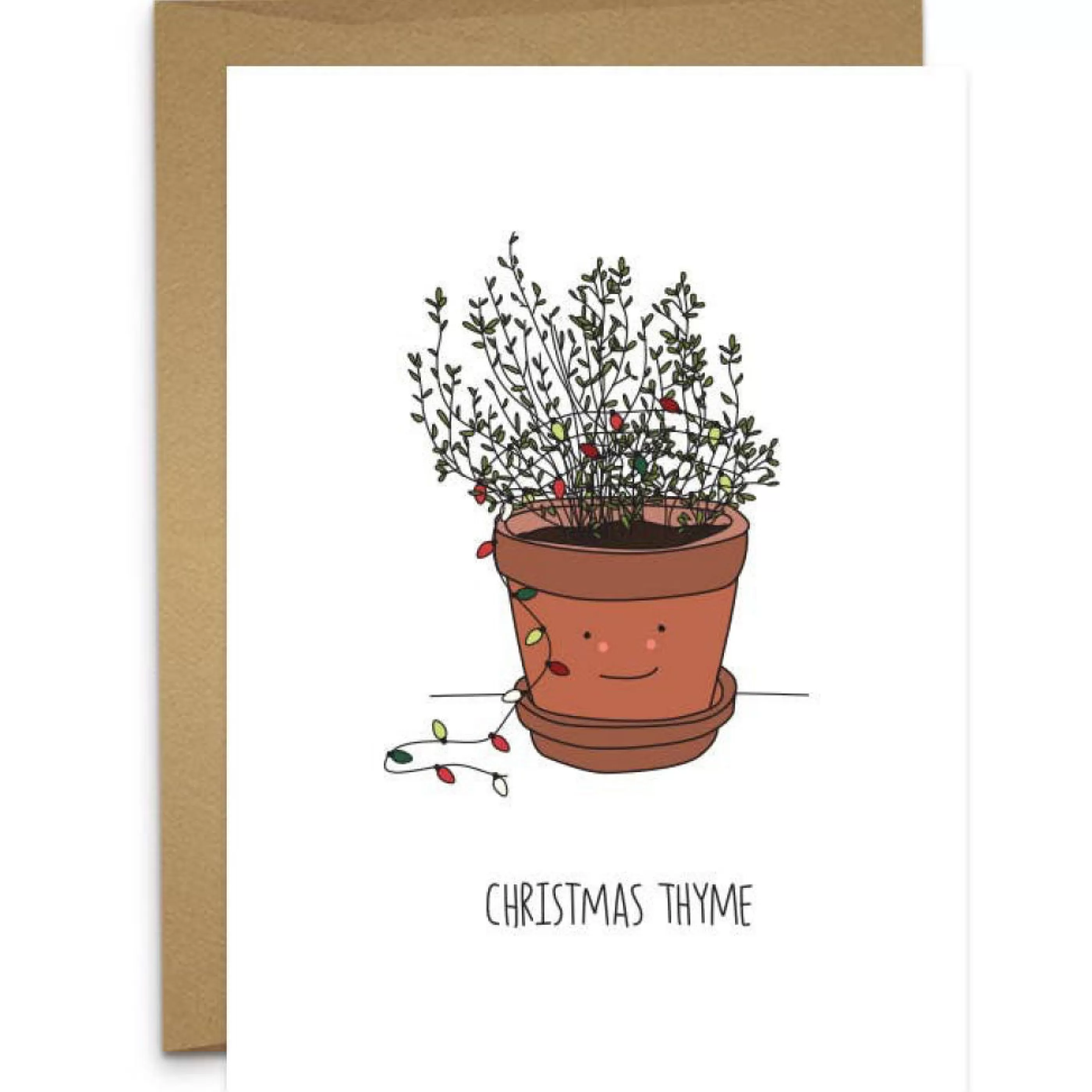 Humdrum Paper Christmas Thyme Card Clearance