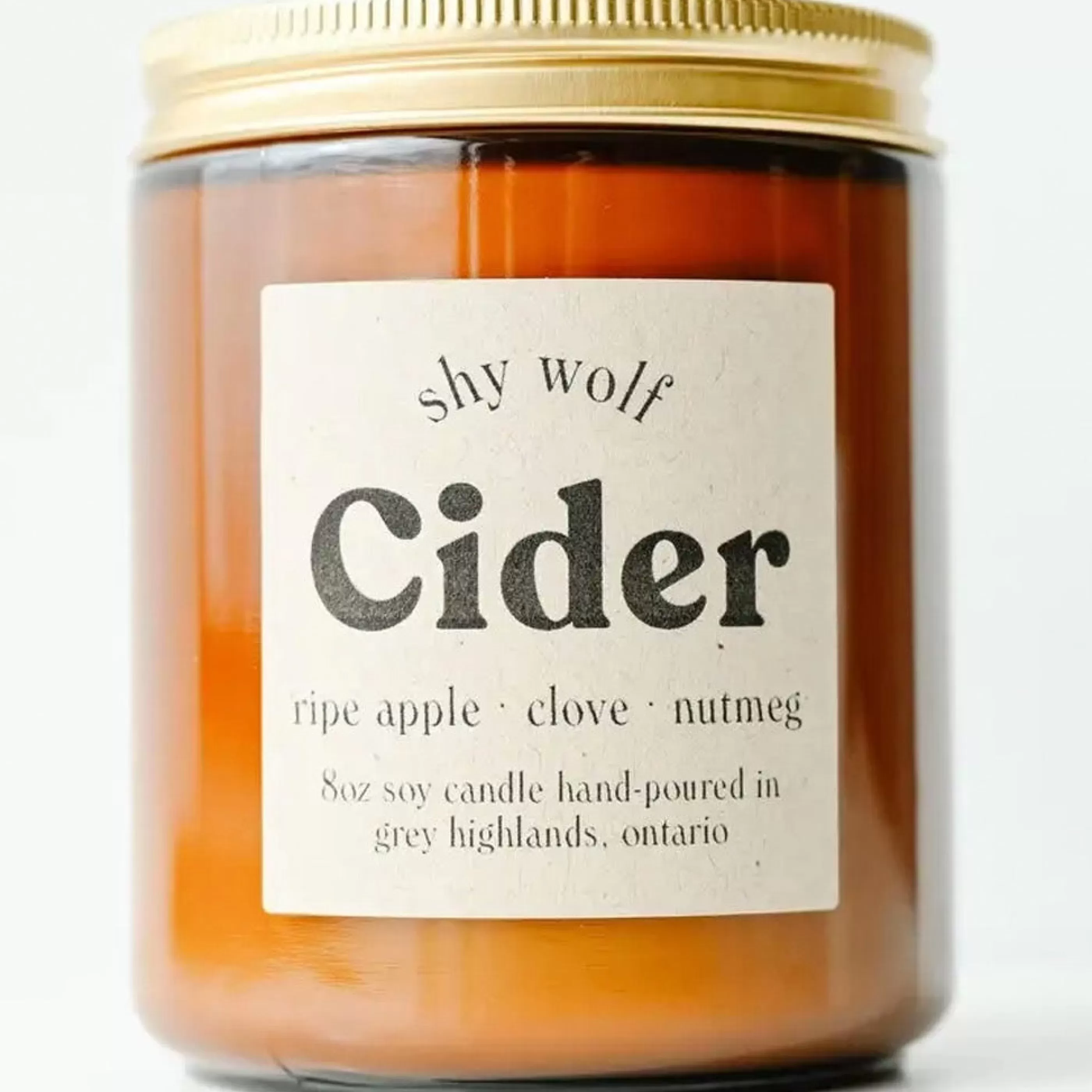 Shy Wolf Candles Candles & Home Fragrances>Cider Soy Wax Candle