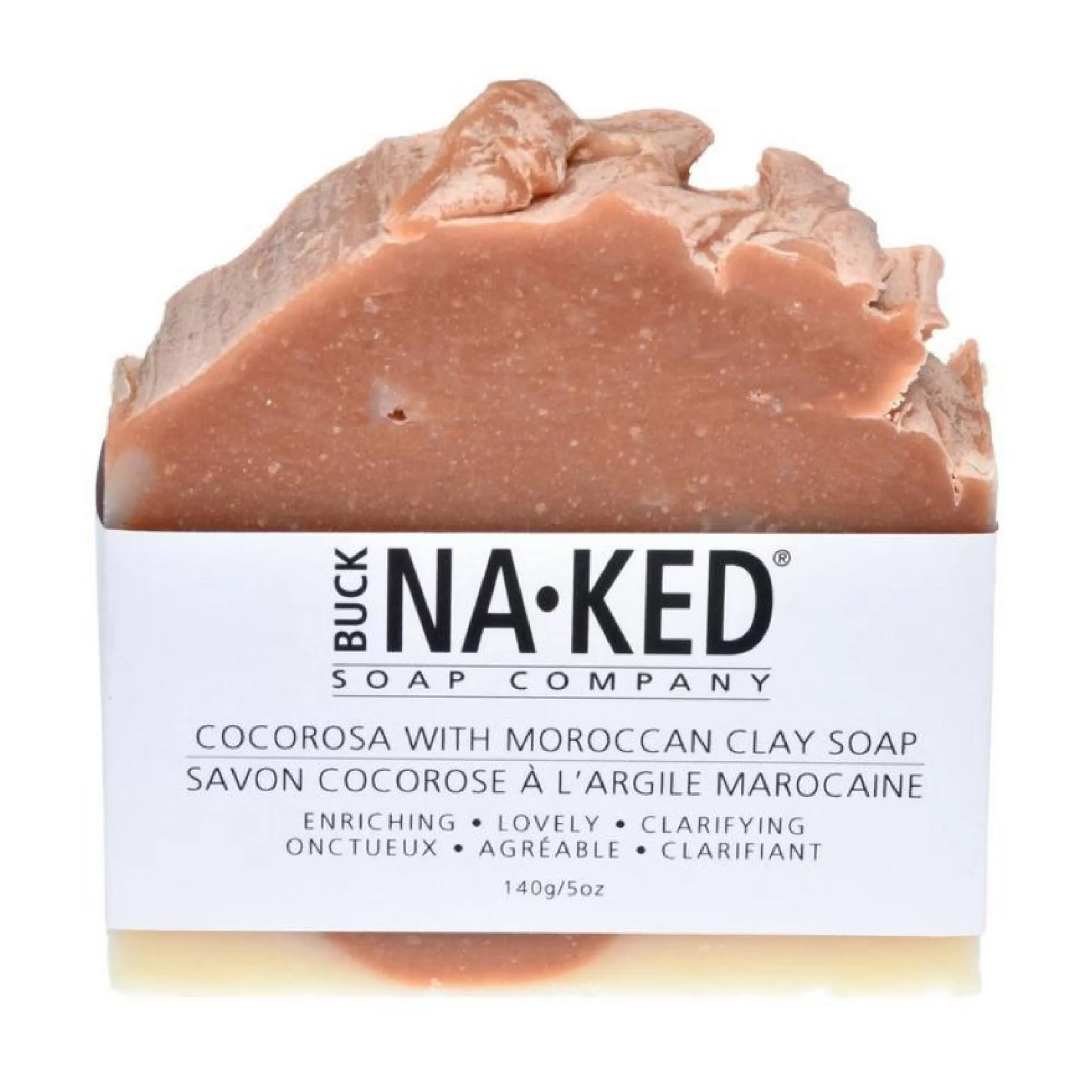 Buck Naked Soap Company Bath & Shower>Coca Rosa & Moroccan Clay Soap