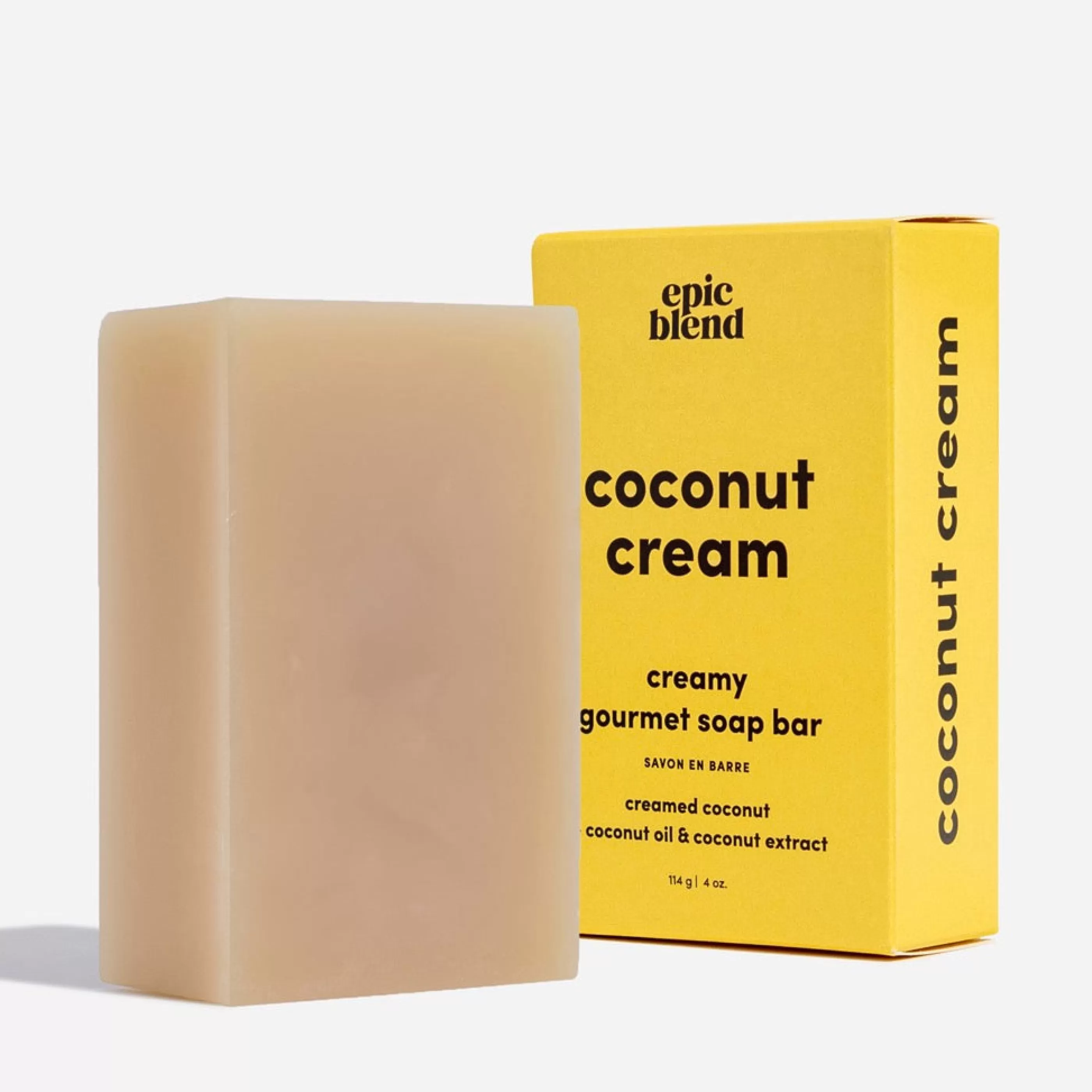 Epic Blend Bath & Shower>Coconut Cream Bar Soap