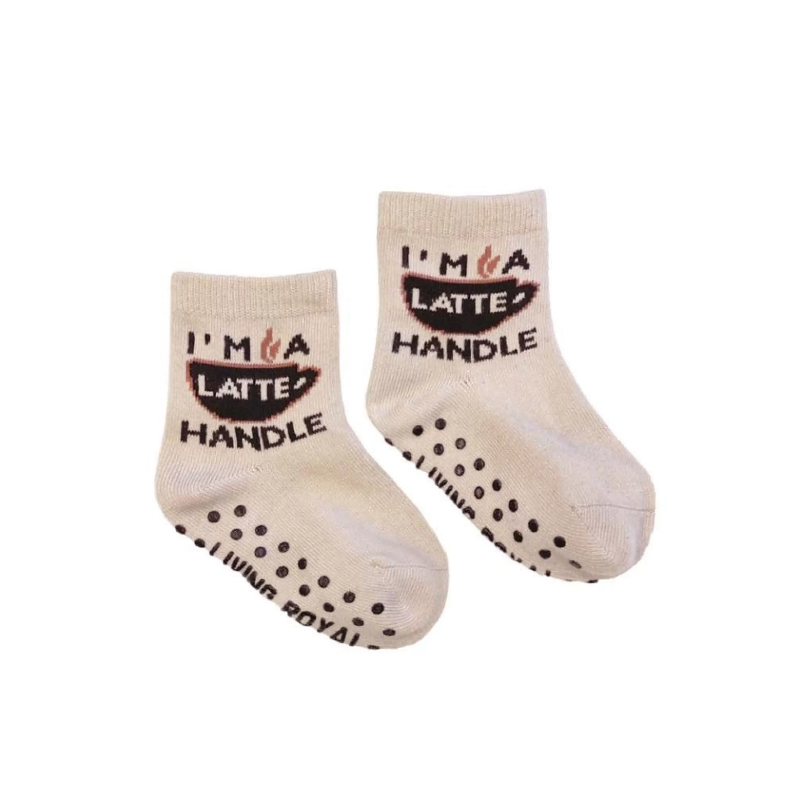 Living Royal Kids' Socks>Coffee Mini & Me Sock Set