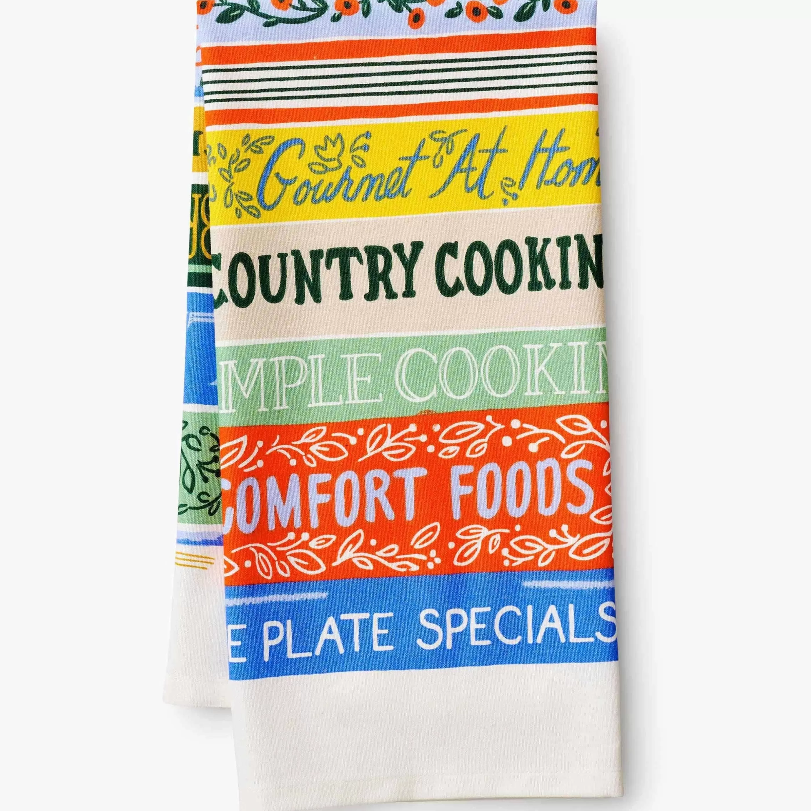 Rifle Paper Co. Kitchen & Dining>Cookbooks Tea Towel