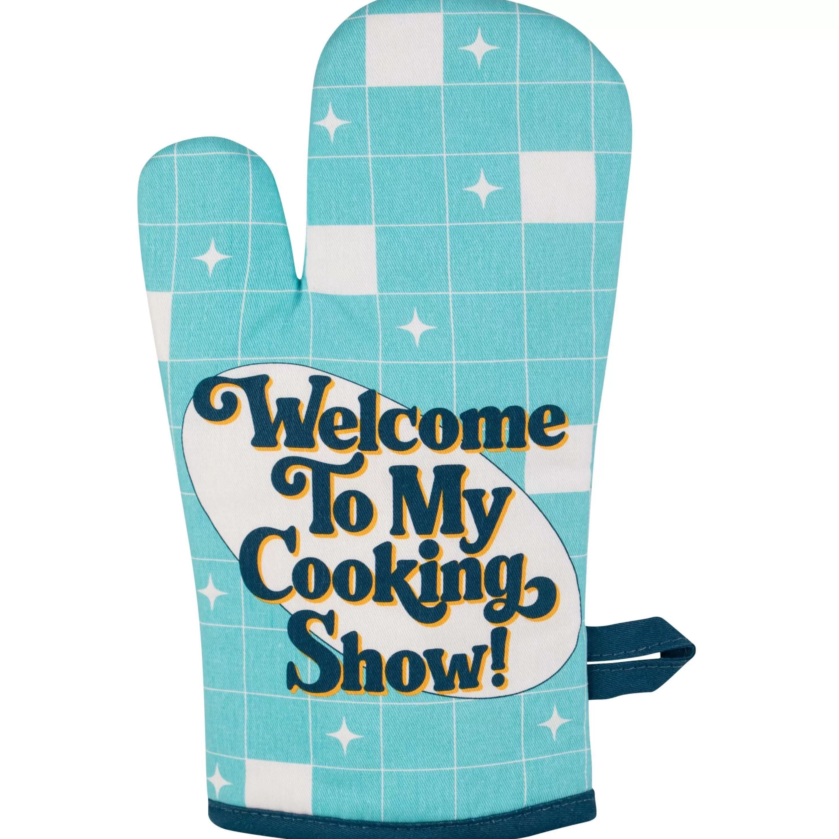 Blue Q Kitchen & Dining>Cooking Show Oven Mitt