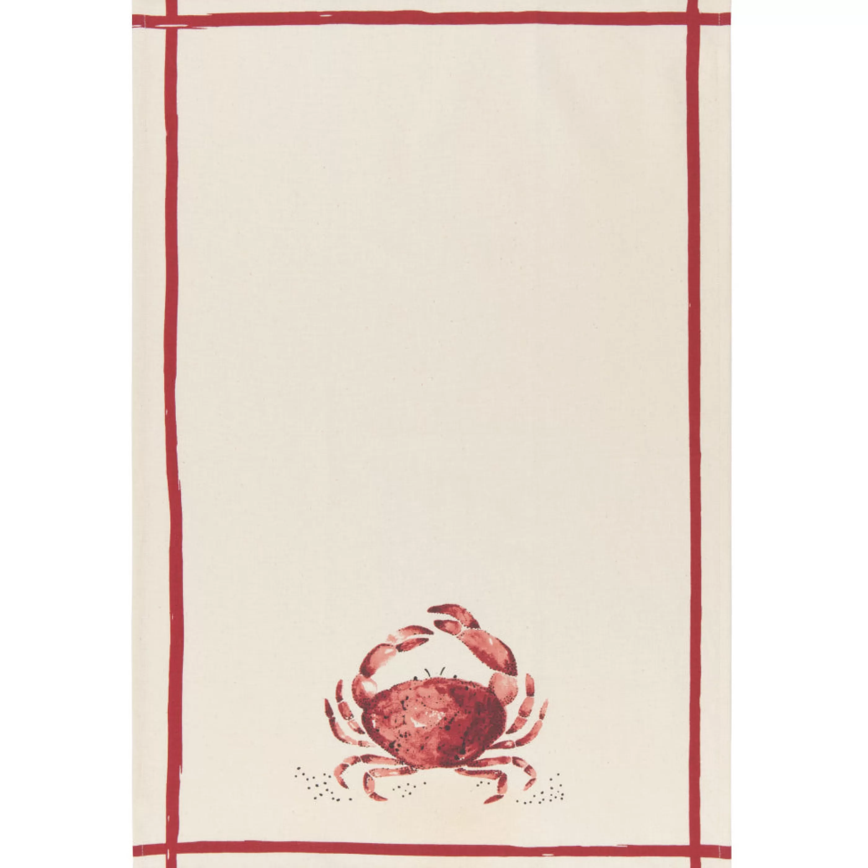 Danica Kitchen & Dining>Crab Tea Towels Set Of 2