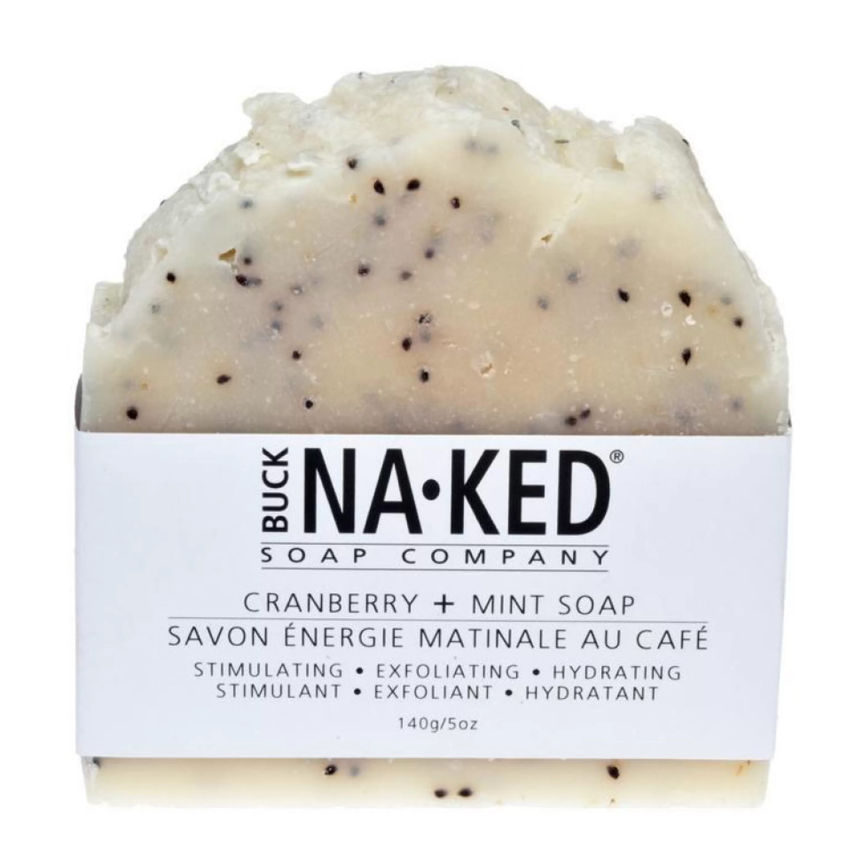 Buck Naked Soap Company Bath & Shower>Cranberry & Mint Soap