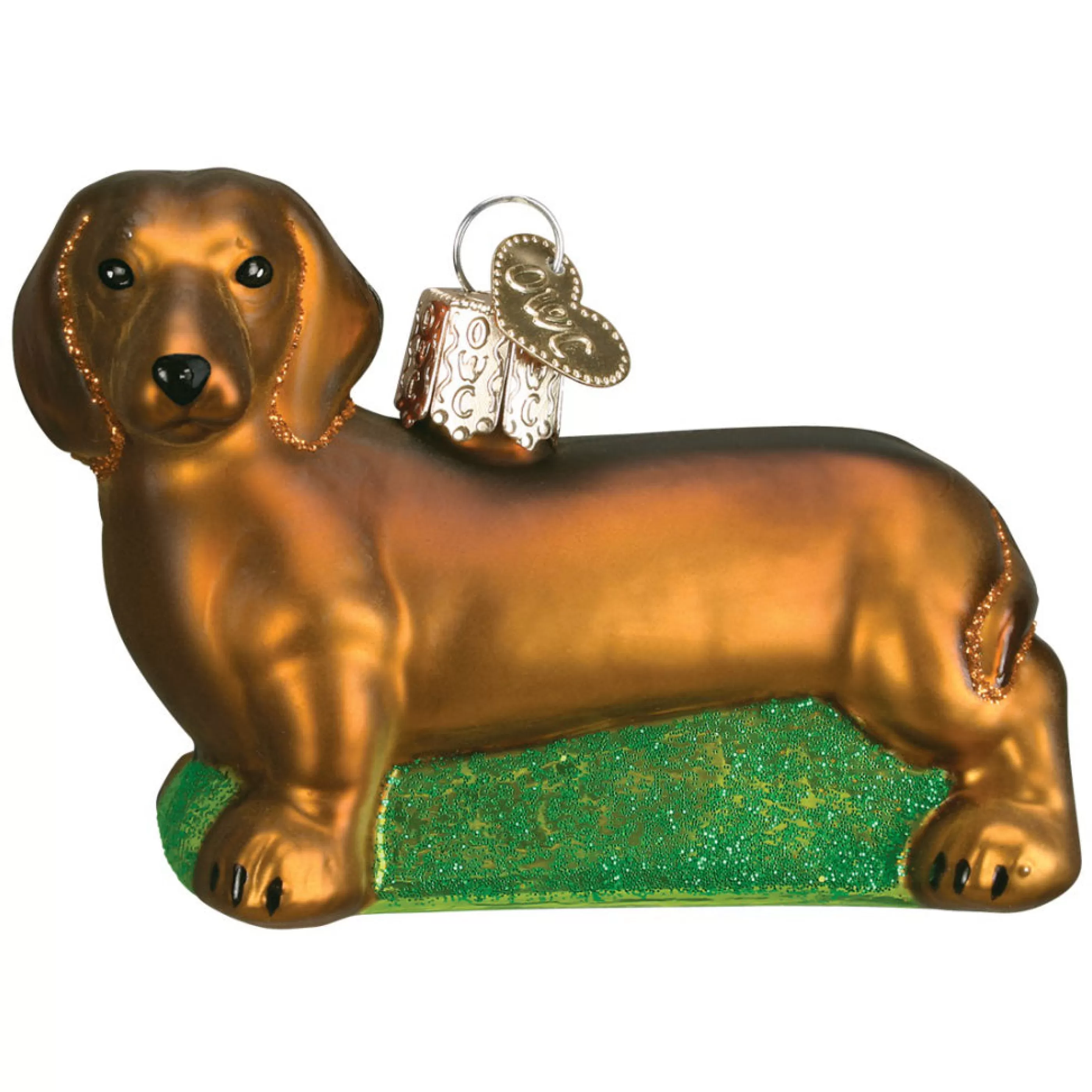 Old World Christmas Dachshund Short Hair Dog Ornament Fashion