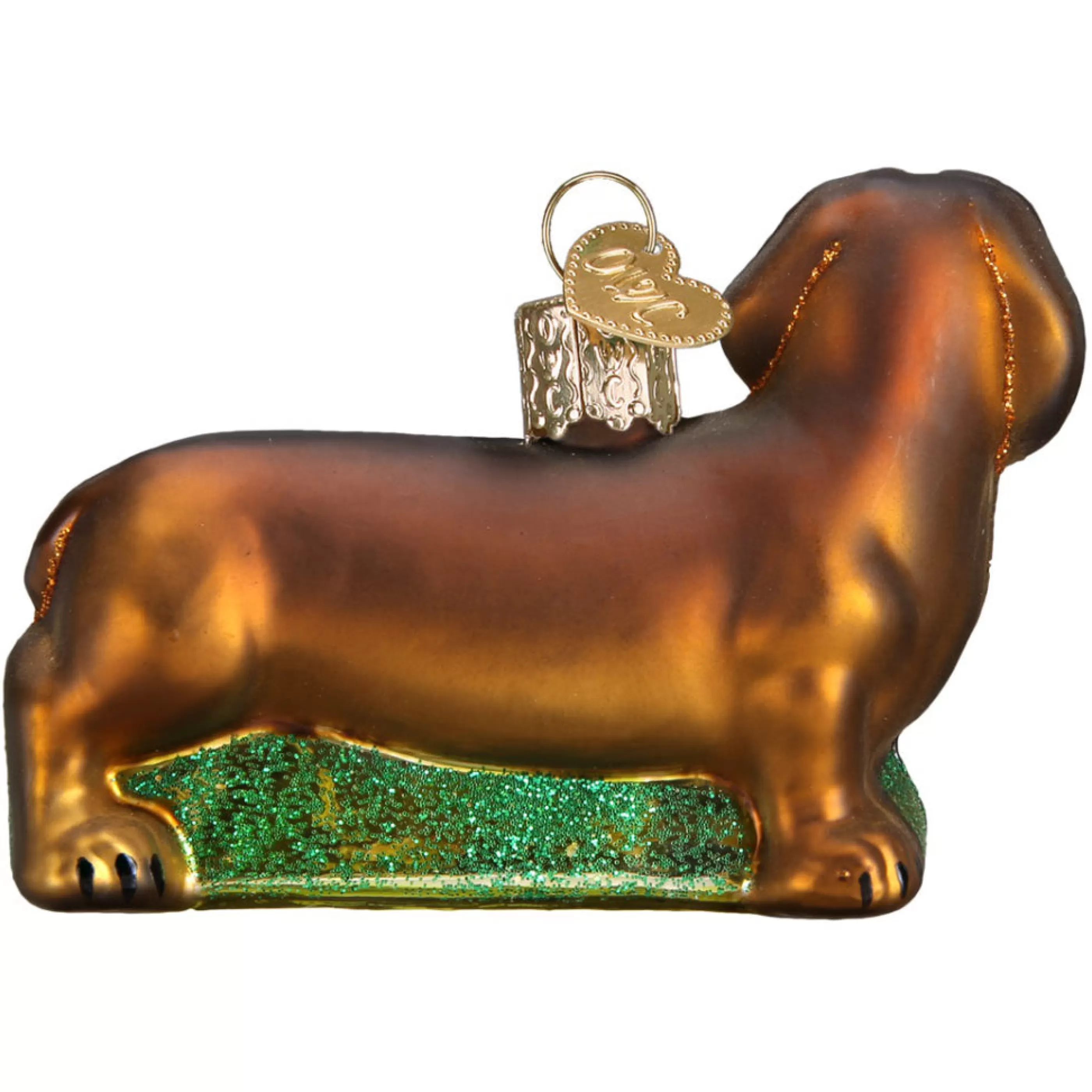 Old World Christmas Dachshund Short Hair Dog Ornament Fashion