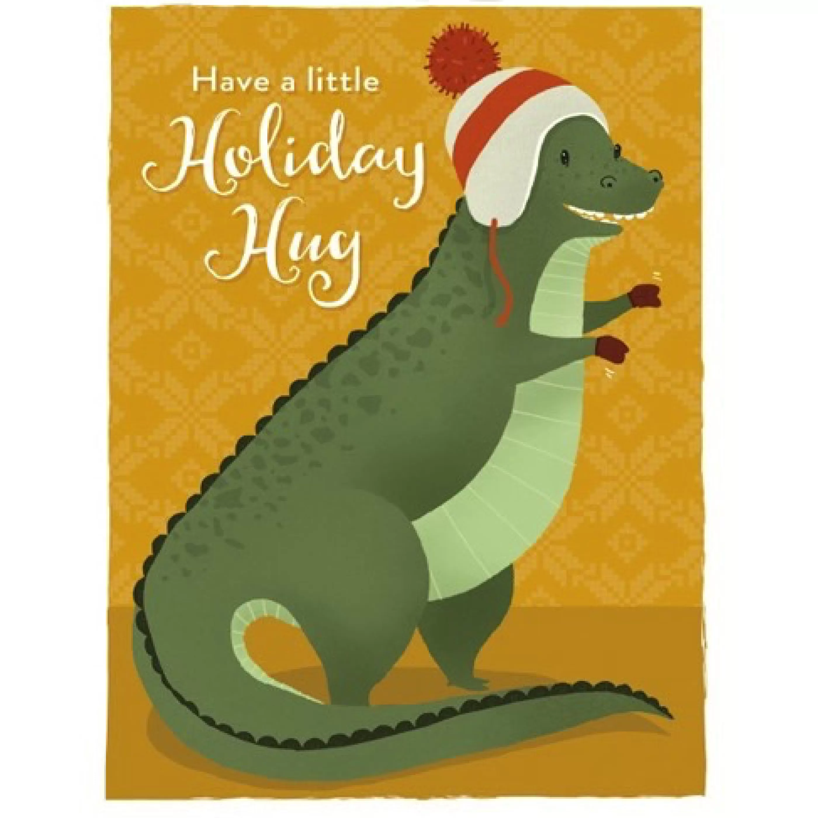 Seltzer Goods Dino Hug Christmas Card Best Sale